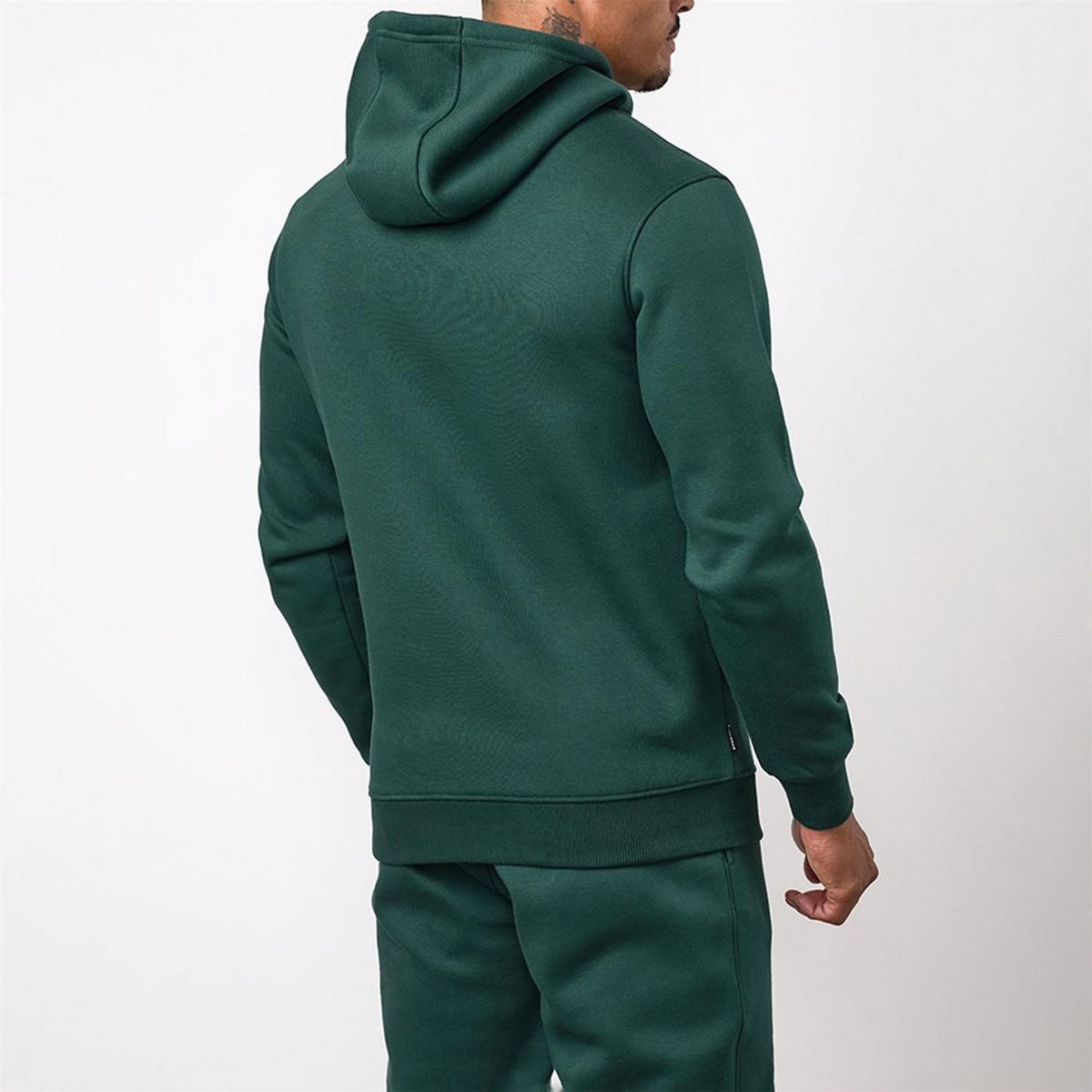 Gym King Fundamental Fleece Hoodie   Deep Forest Green