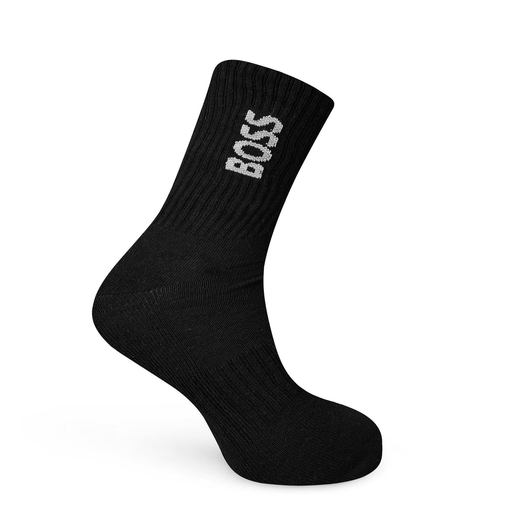 Boss BOSS Bodywear 3 Pack Socks with Logo Detail (Crew)