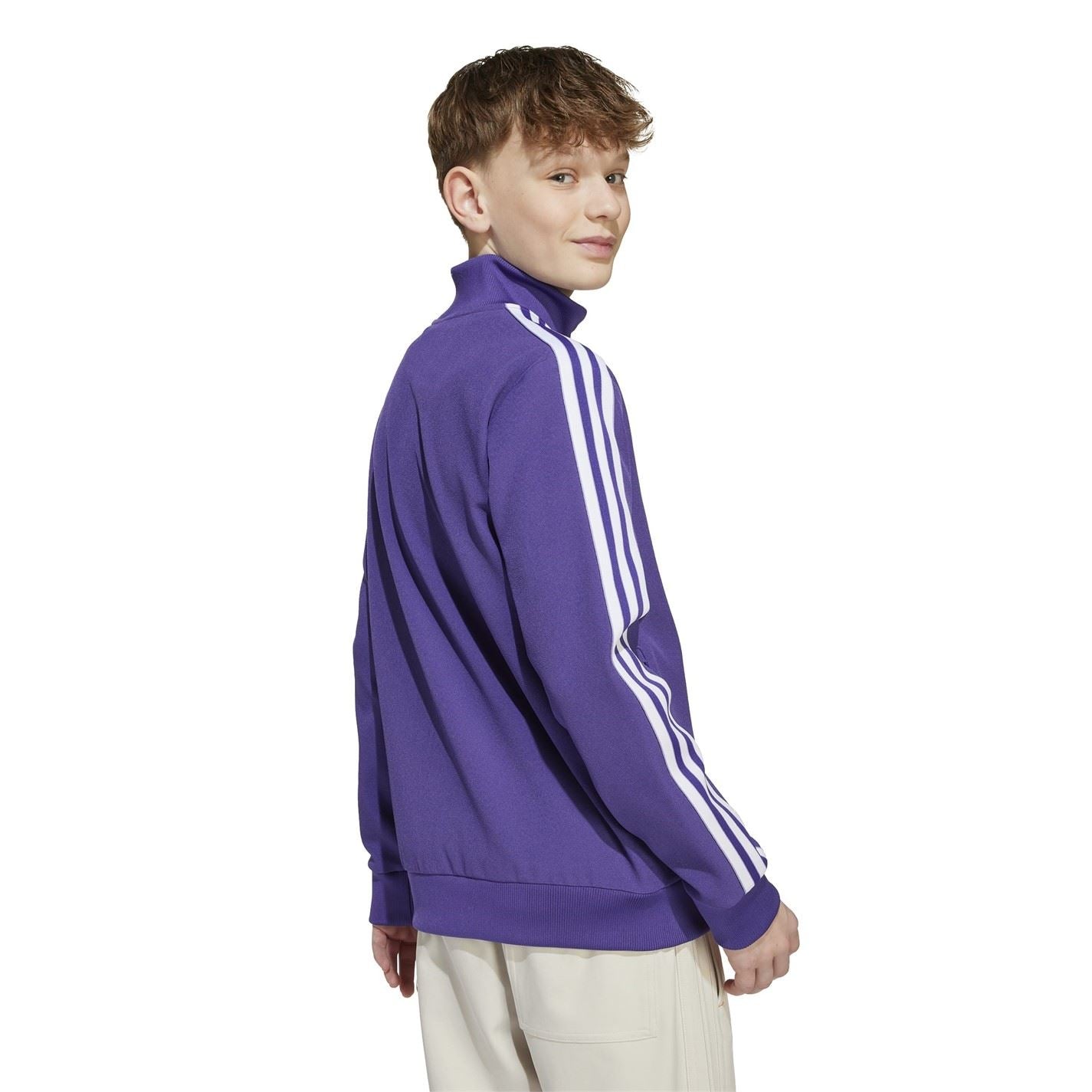 adidas Real Madrid Icon Tracksuit Top Juniors