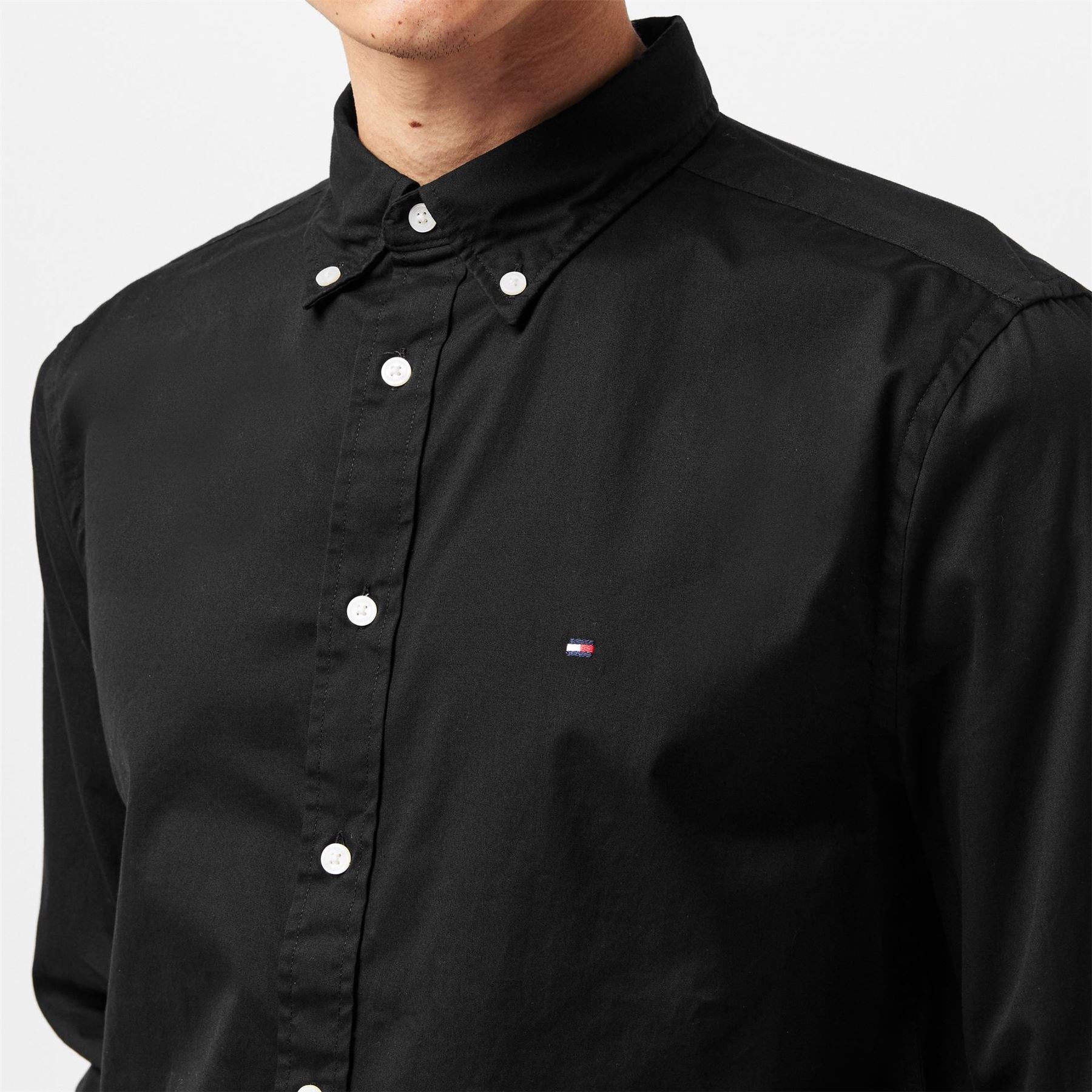 Tommy Hilfiger Flex Long Sleeve Poplin Shirt