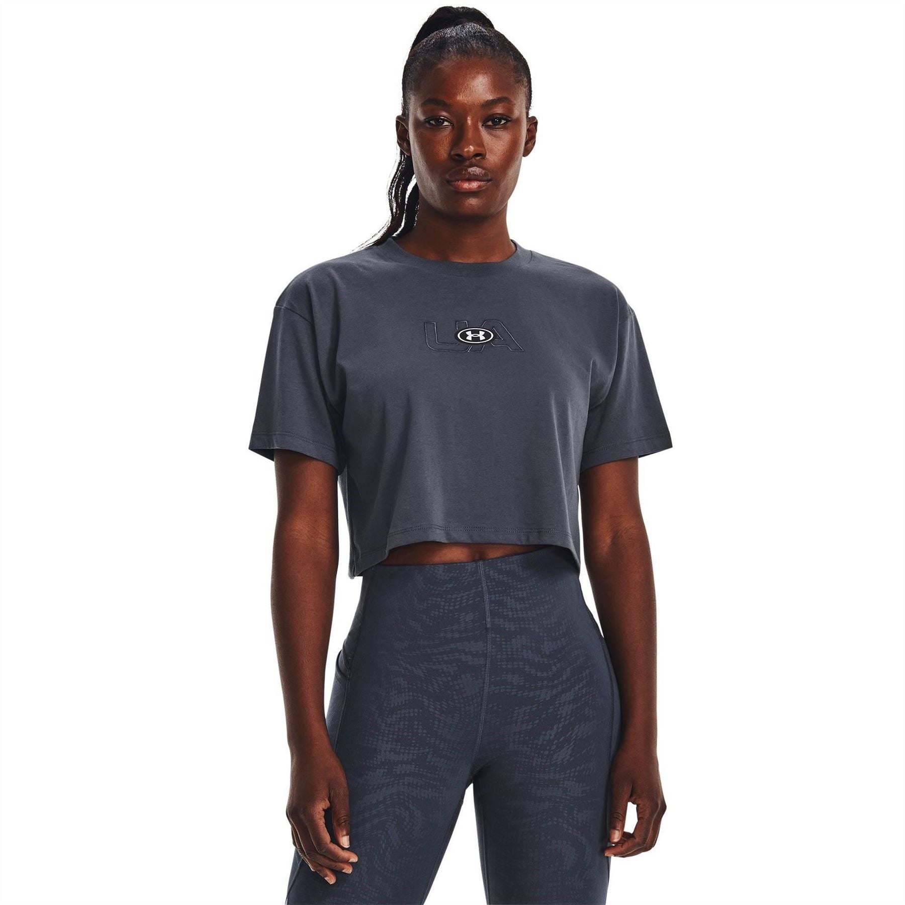 Under Armour Crop Short Seeve T-Shirt