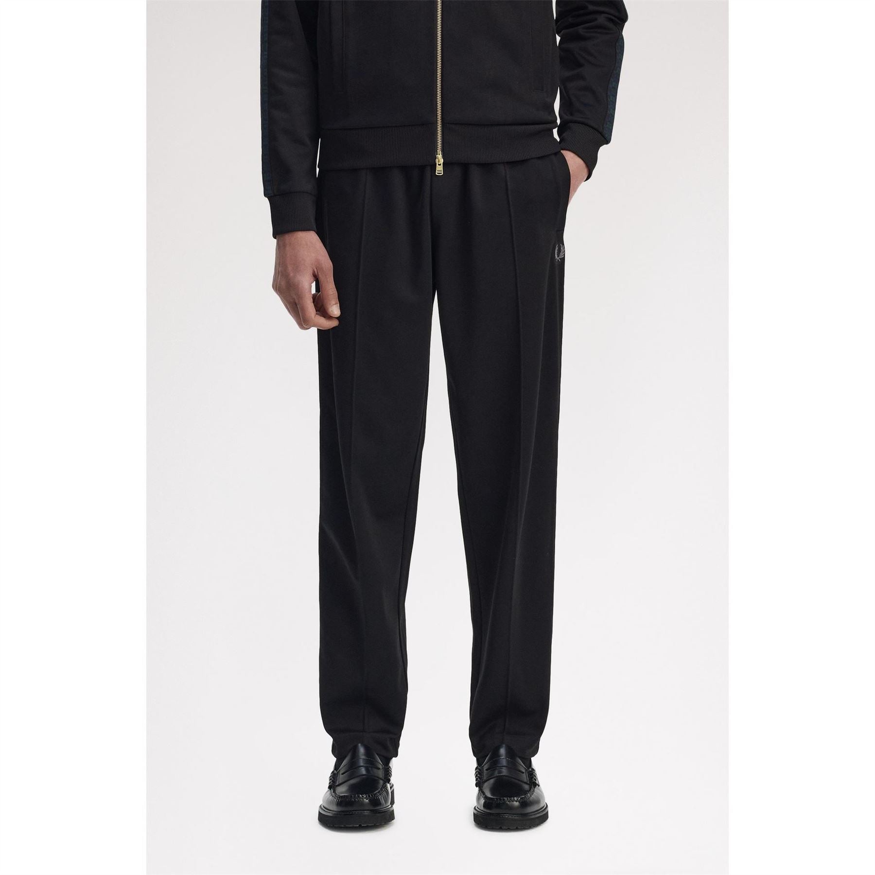 Fred Perry Blackwatch Open Hem Woven Tracksuit Joggers