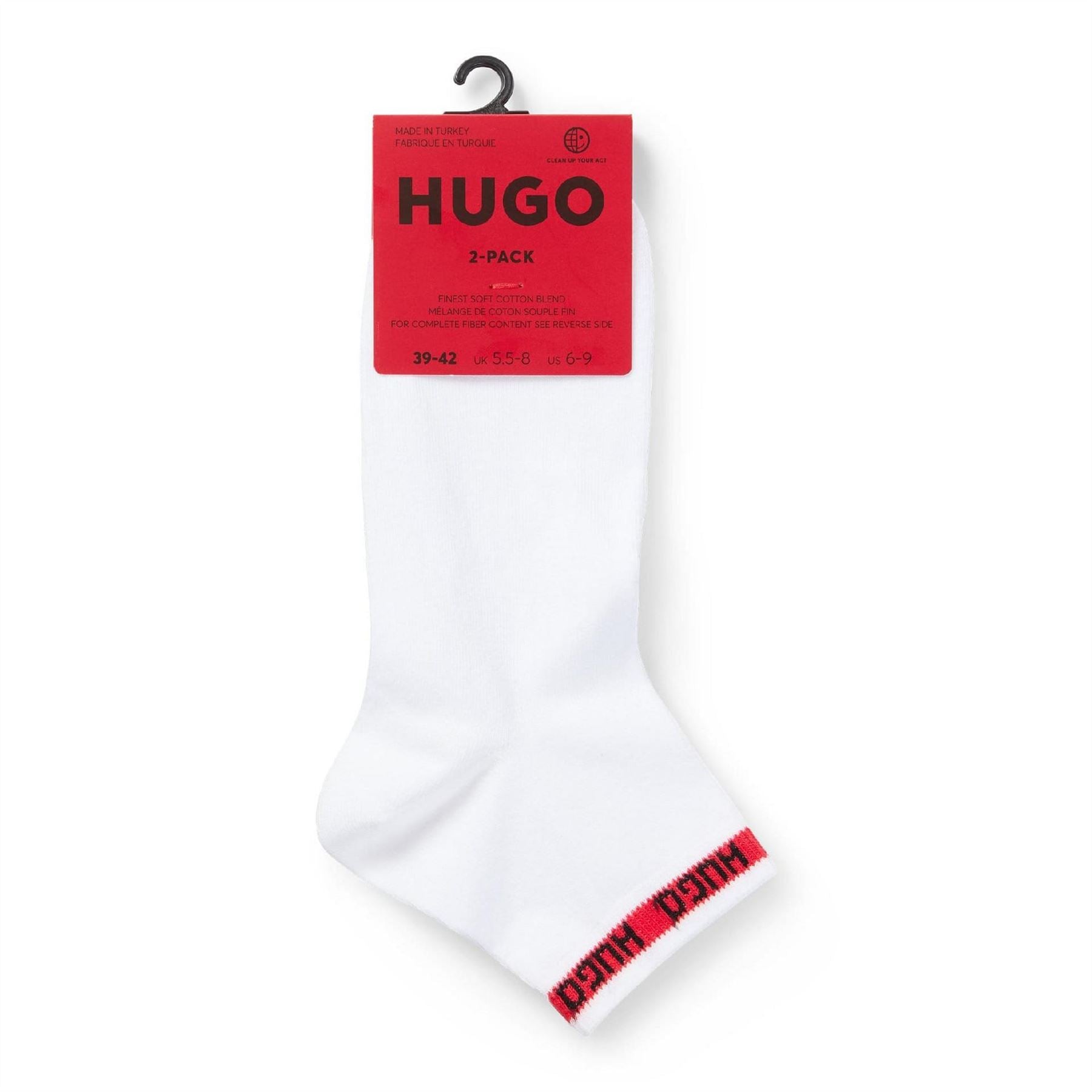 Hugo Pack Of Logo Tape Socks