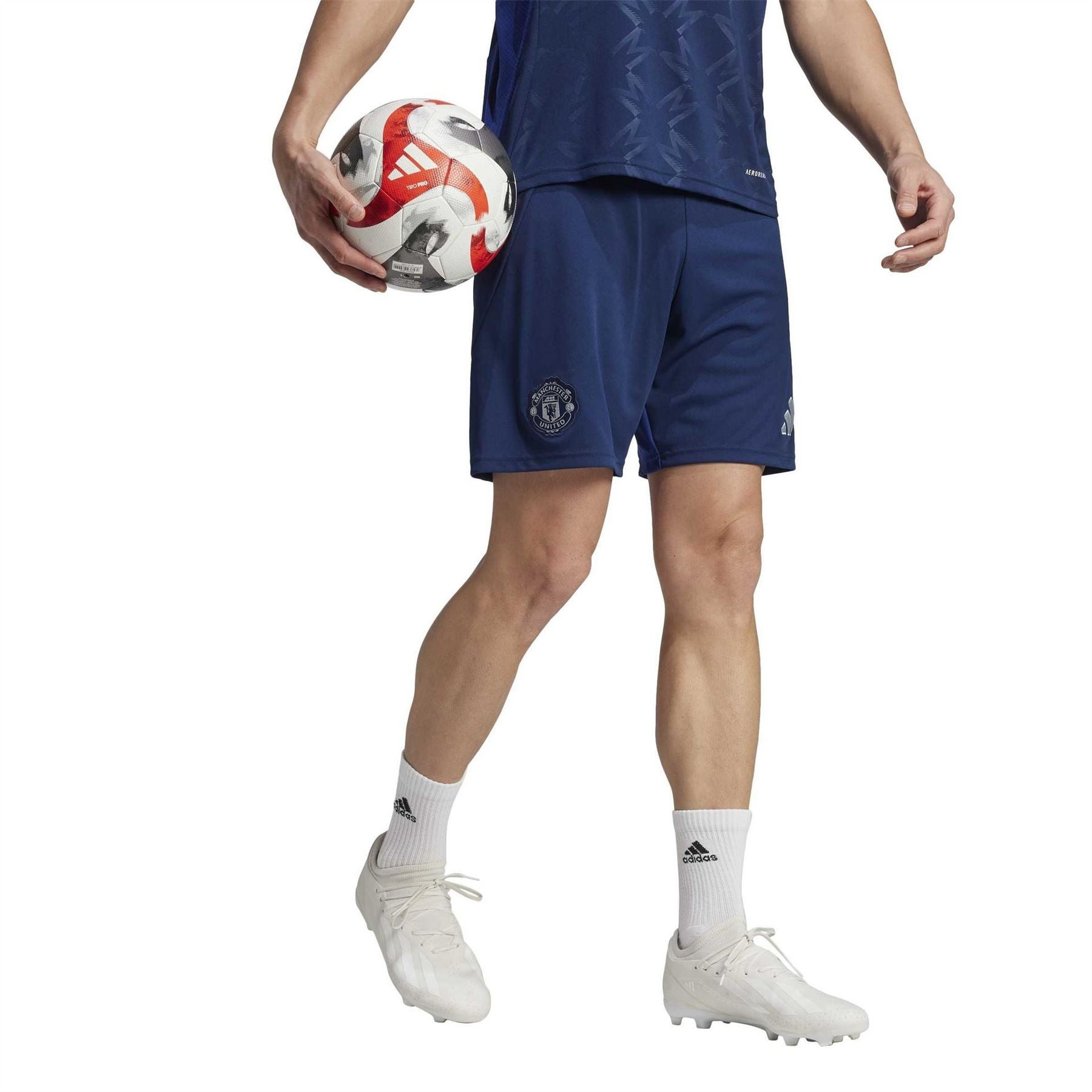 adidas Mens Mufc A Sho Football Shorts