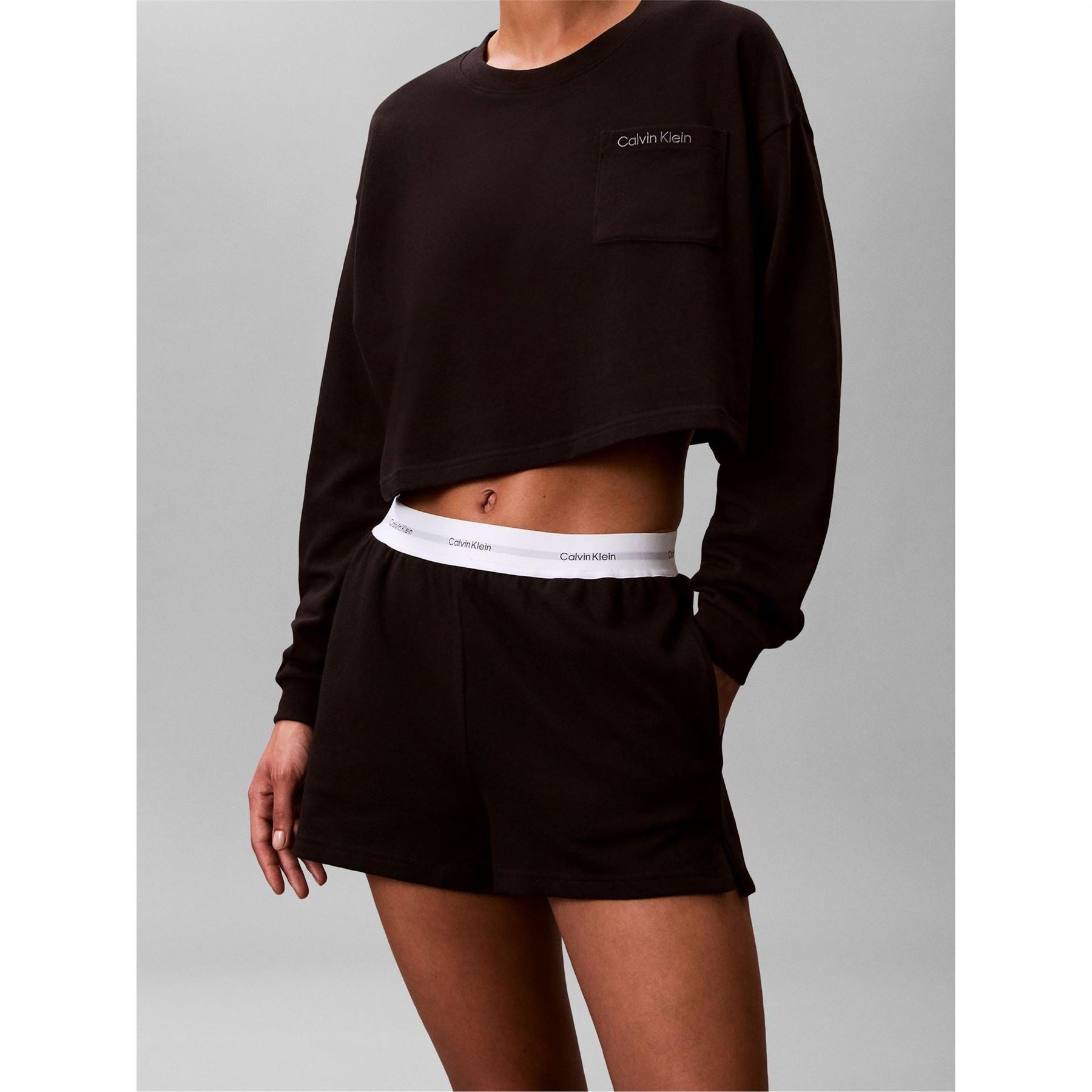 Calvin Klein Fleece Jogger Shorts
