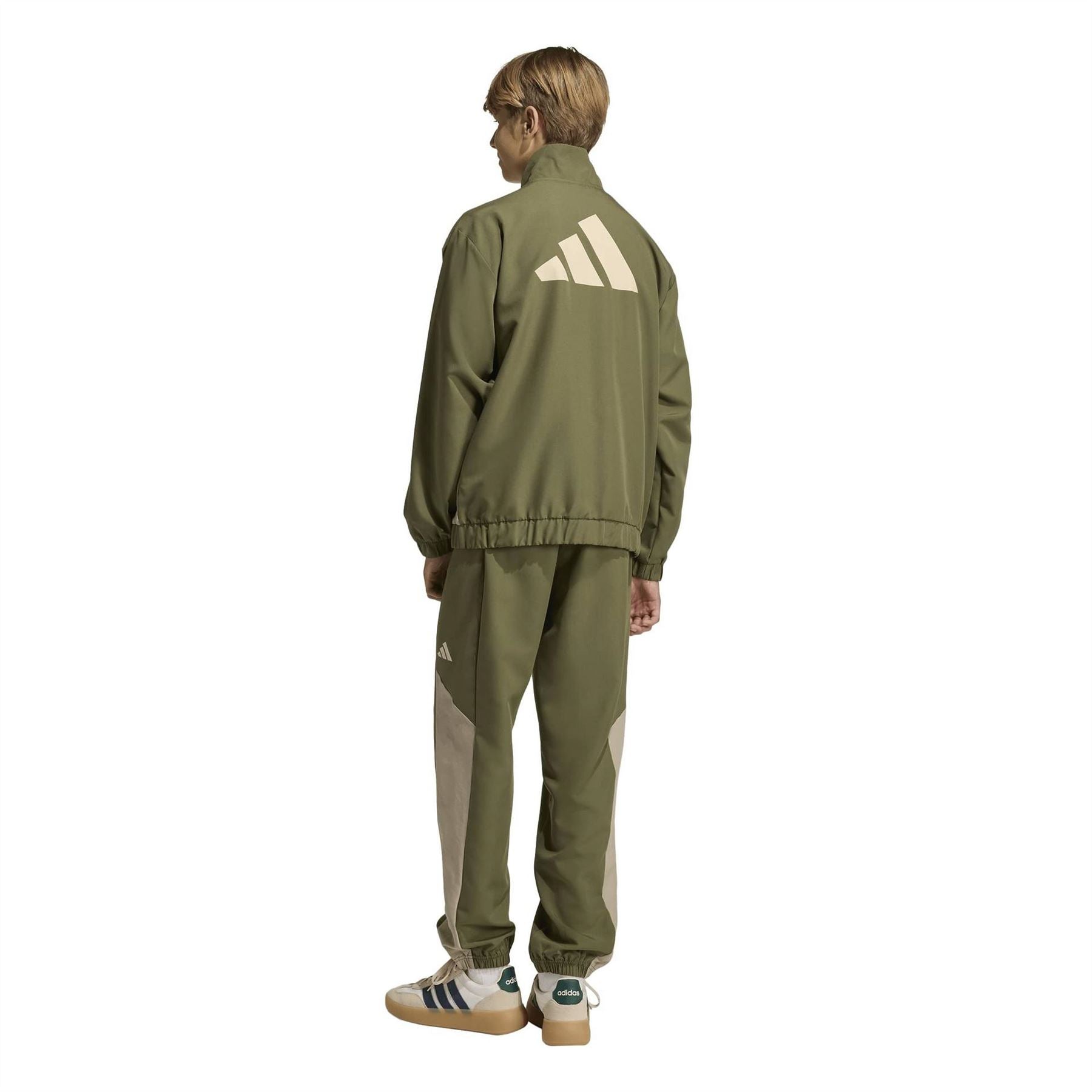 adidas Full Zip Woven Jacket And Trousers Clothing Set