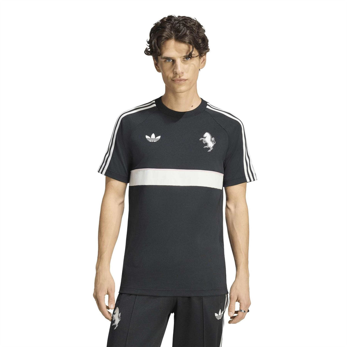 adidas Og Juventus Fan Edition Cotton Short Sleeve Slim Fit T-Shirt