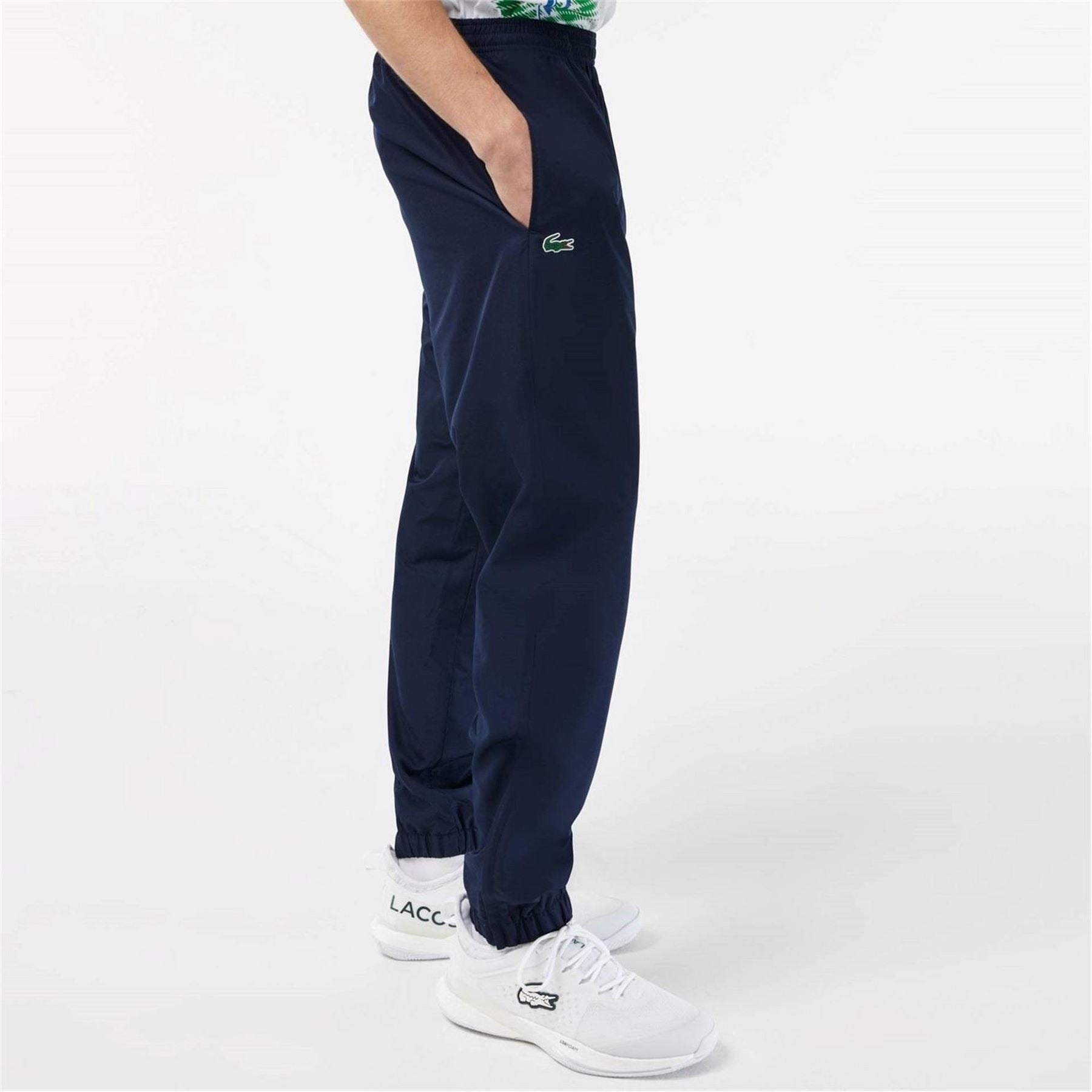 Lacoste Taffeta Closed Hem Tracksuit Bottoms