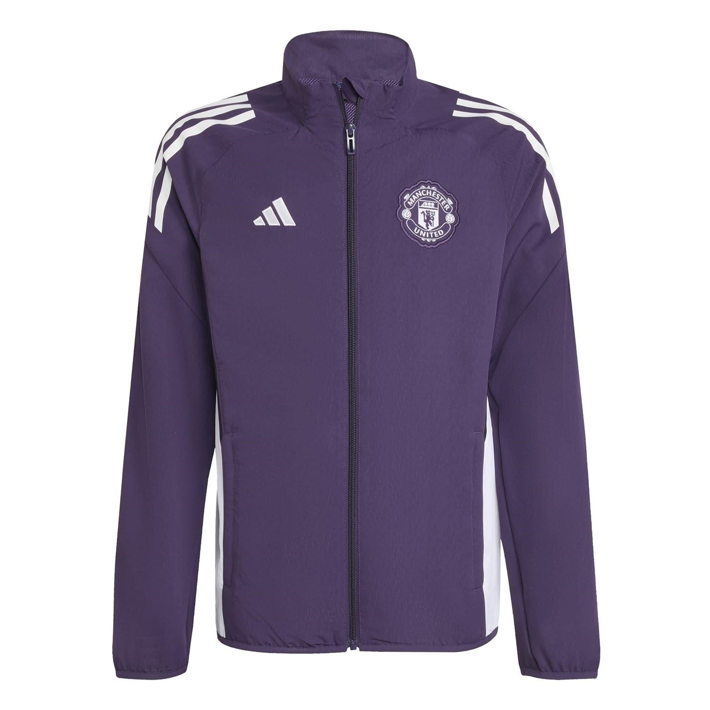 adidas Manchester United Pre Match Jacket 2025 2026 Juniors