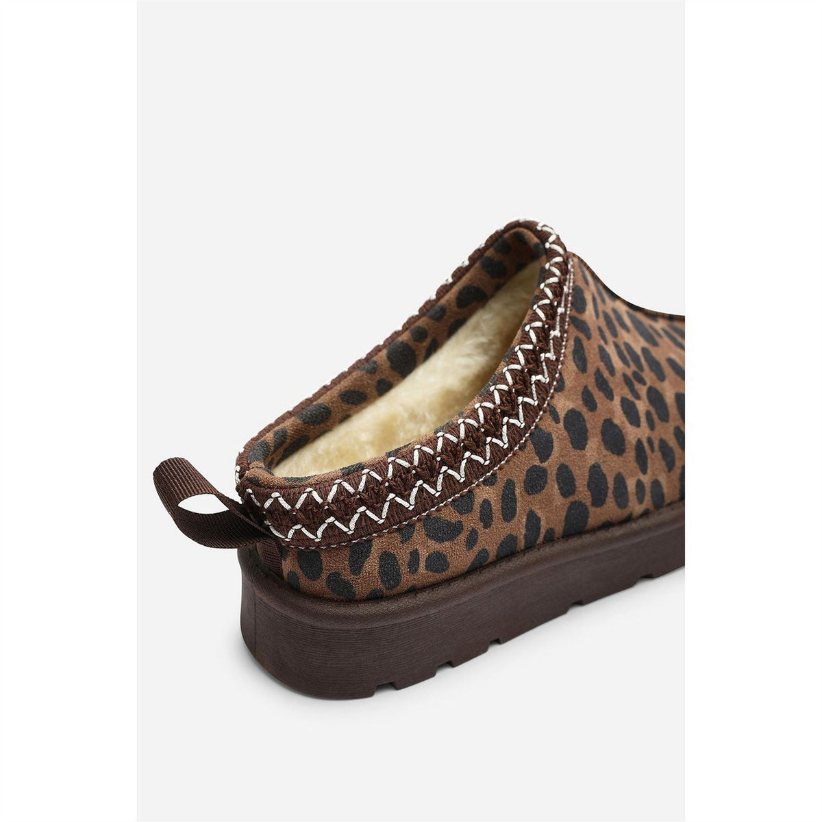 Wheres That From Aztec Detail Faux Fur Lining Mini Boots