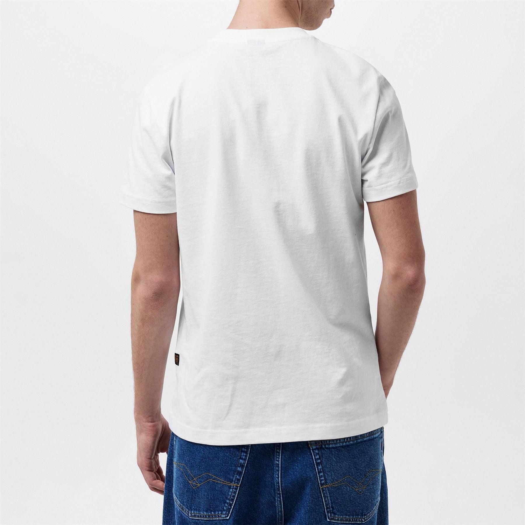 G Star Rotterdam Globe Lettering T-Shirt