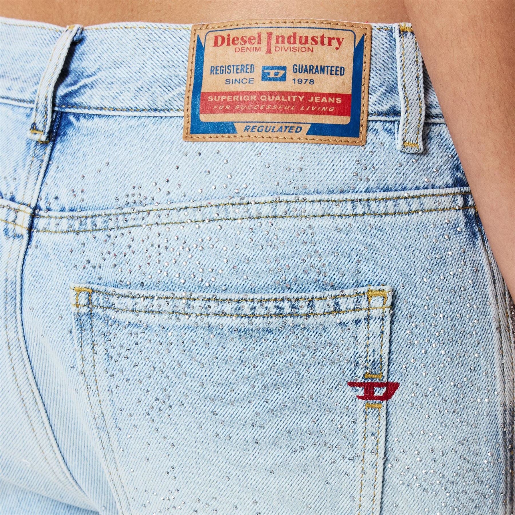 Diesel 2016 Straight Leg Jeans
