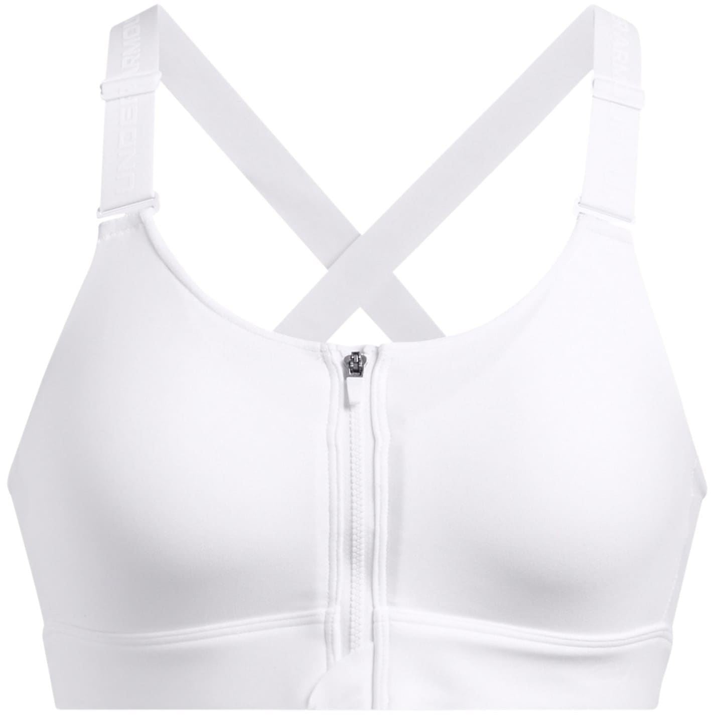 Under Armour Womens Armour Ua Infinity High Zip 2.0 Bra Impact Sports