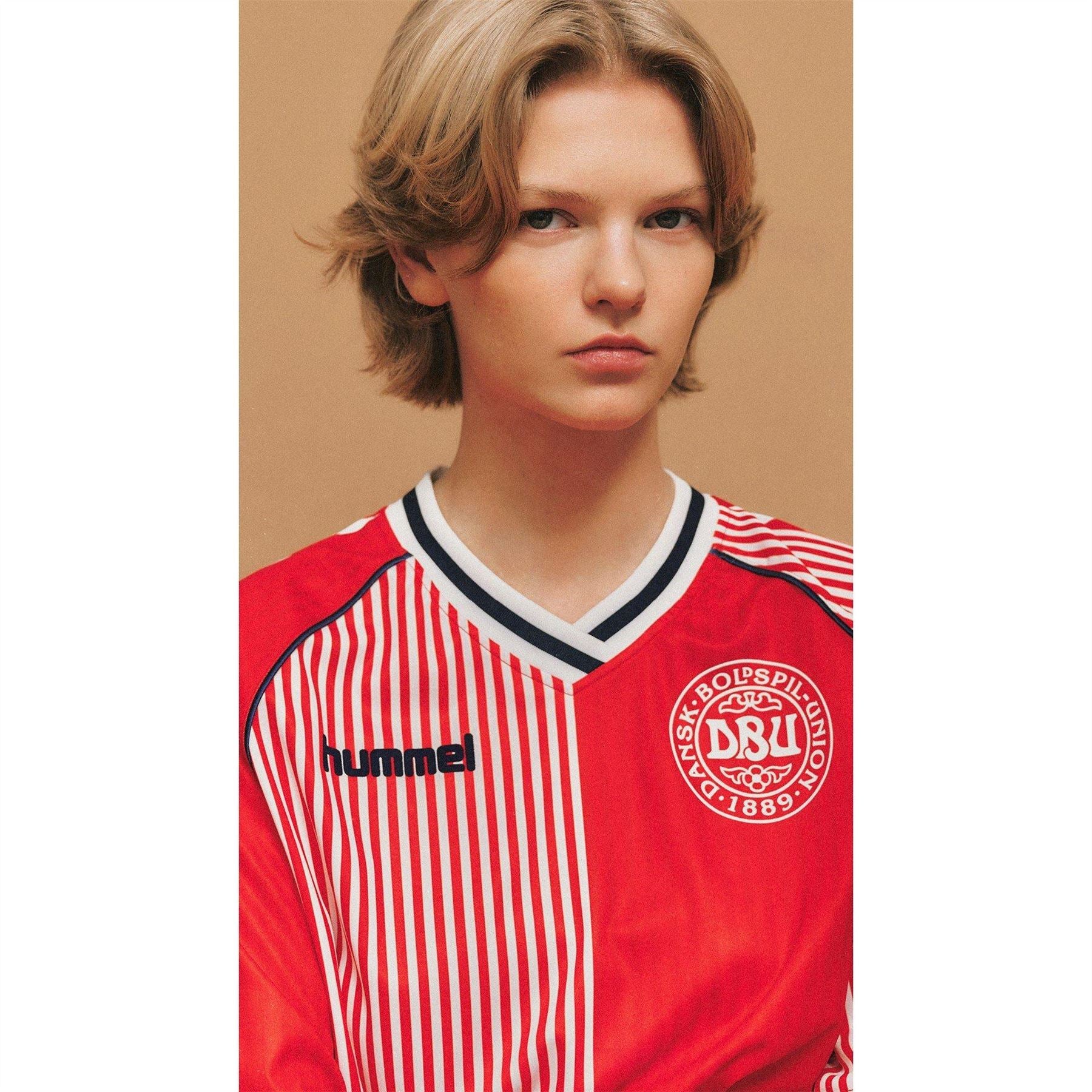 Hummel Denmark RetrOvershirtt 1986 Adults