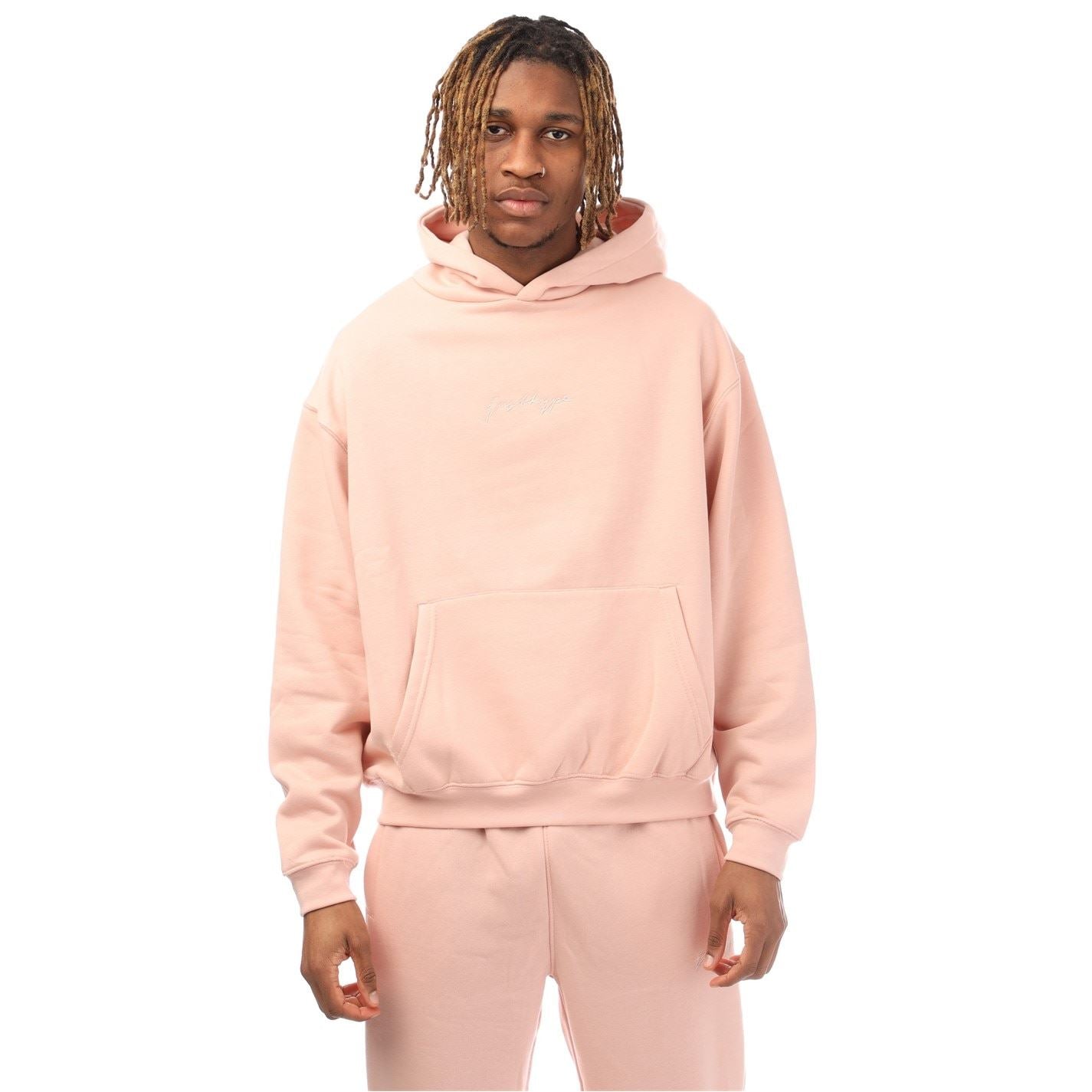 Hype Hooded Lettering Regular Fit Sweatshirt