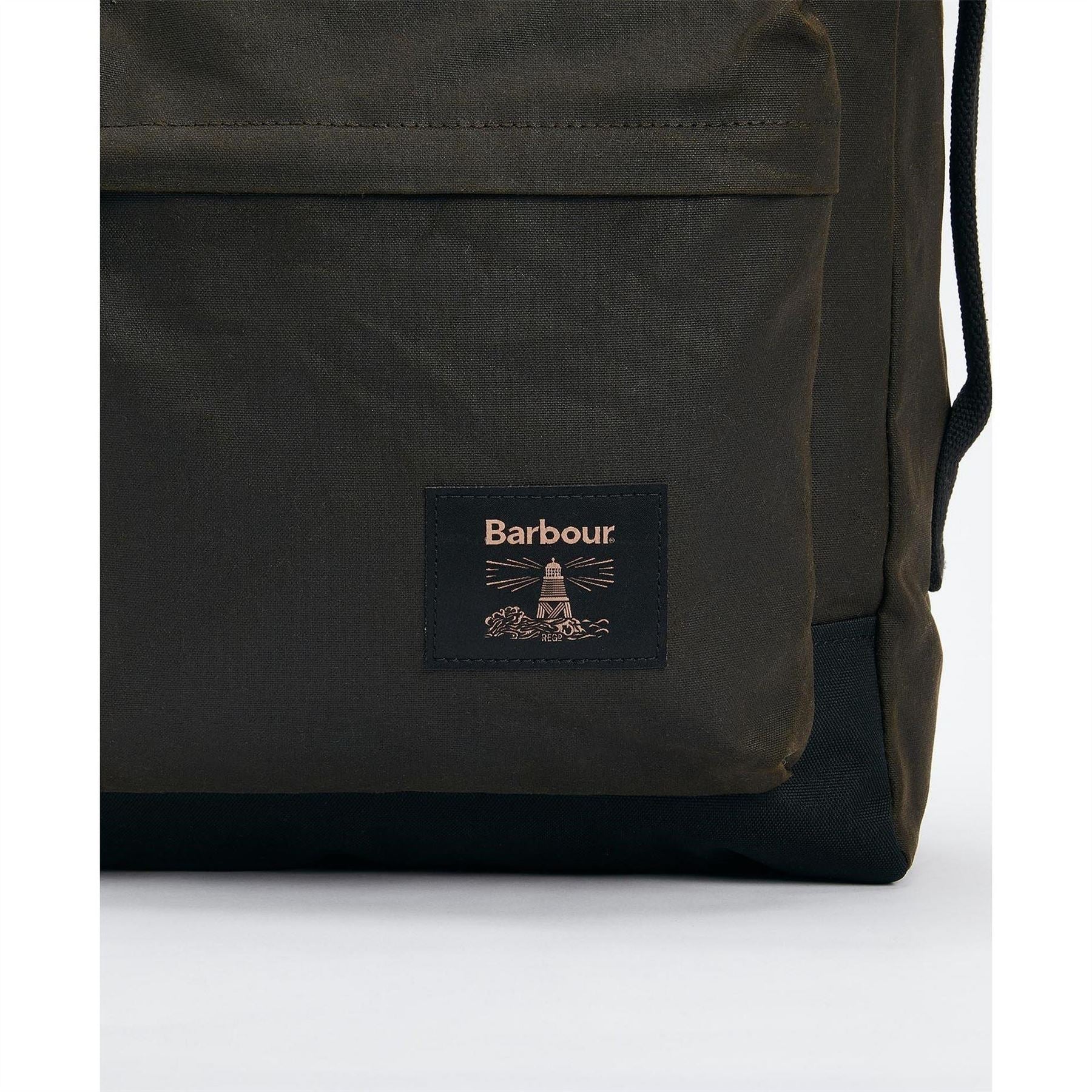 Barbour Waxed Backpack