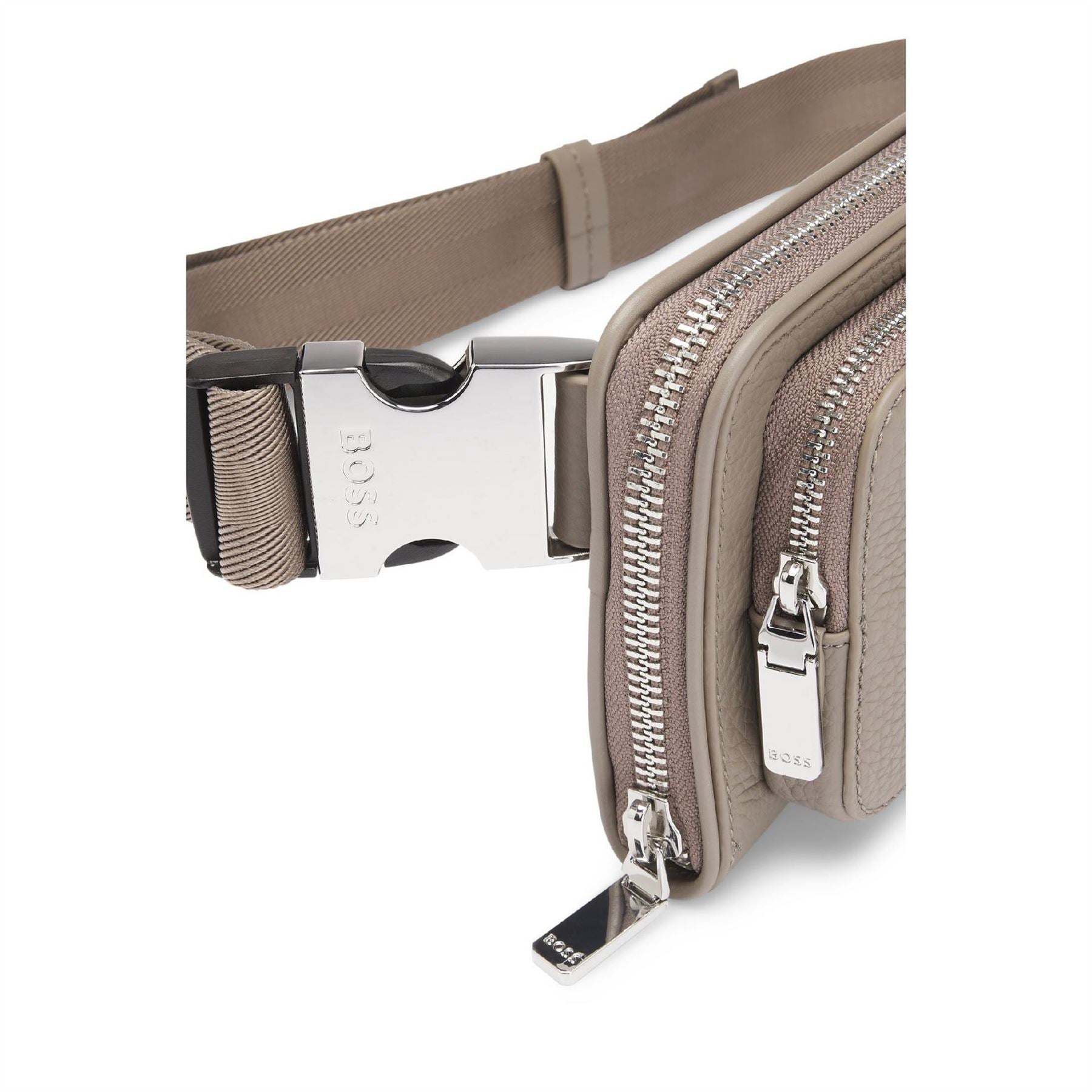 Boss Newrosstown Rectangle Shape Fanny Pack with Embossed Logo