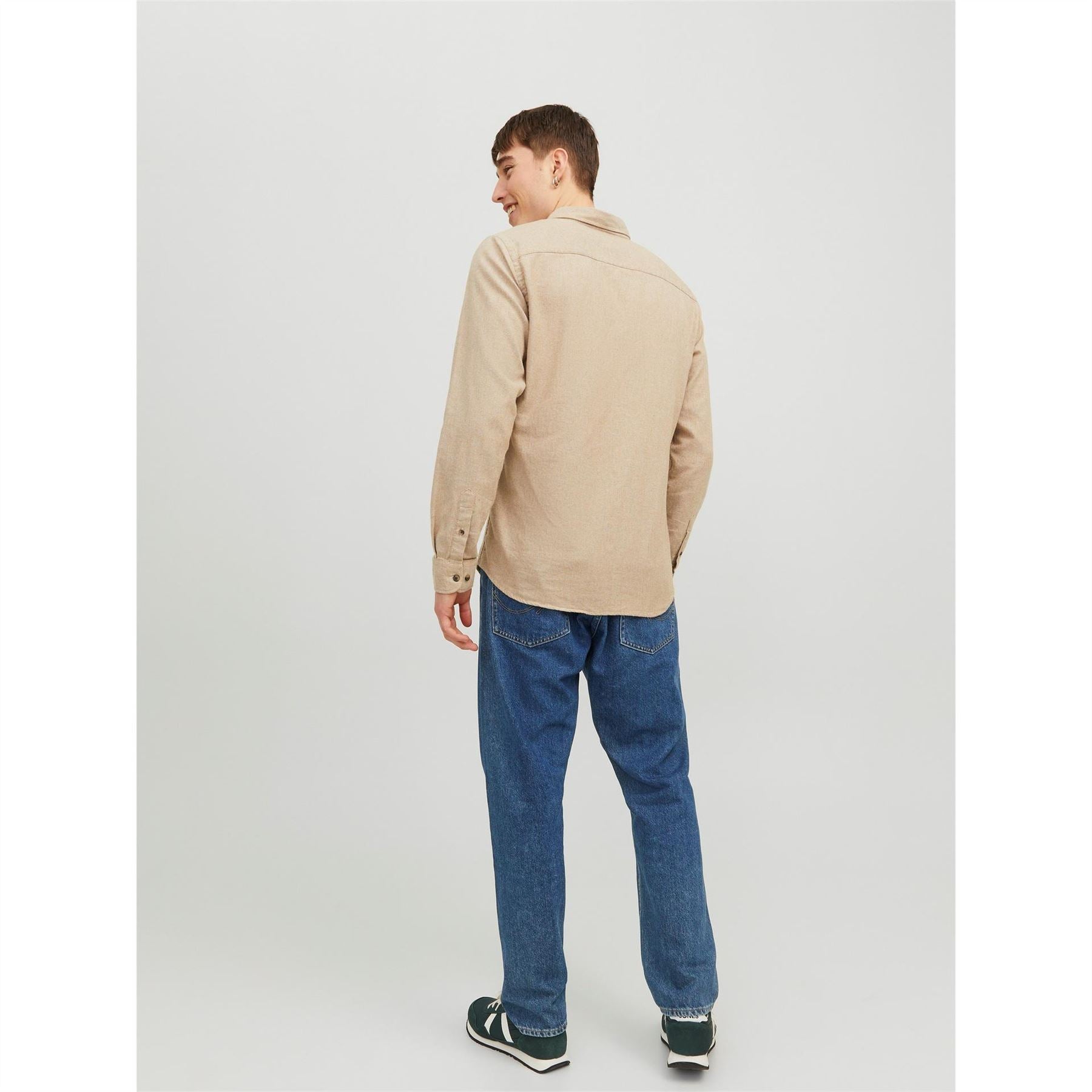 Jack and Jones Classic Regular Fit Long Sleeve Cuff Shirt