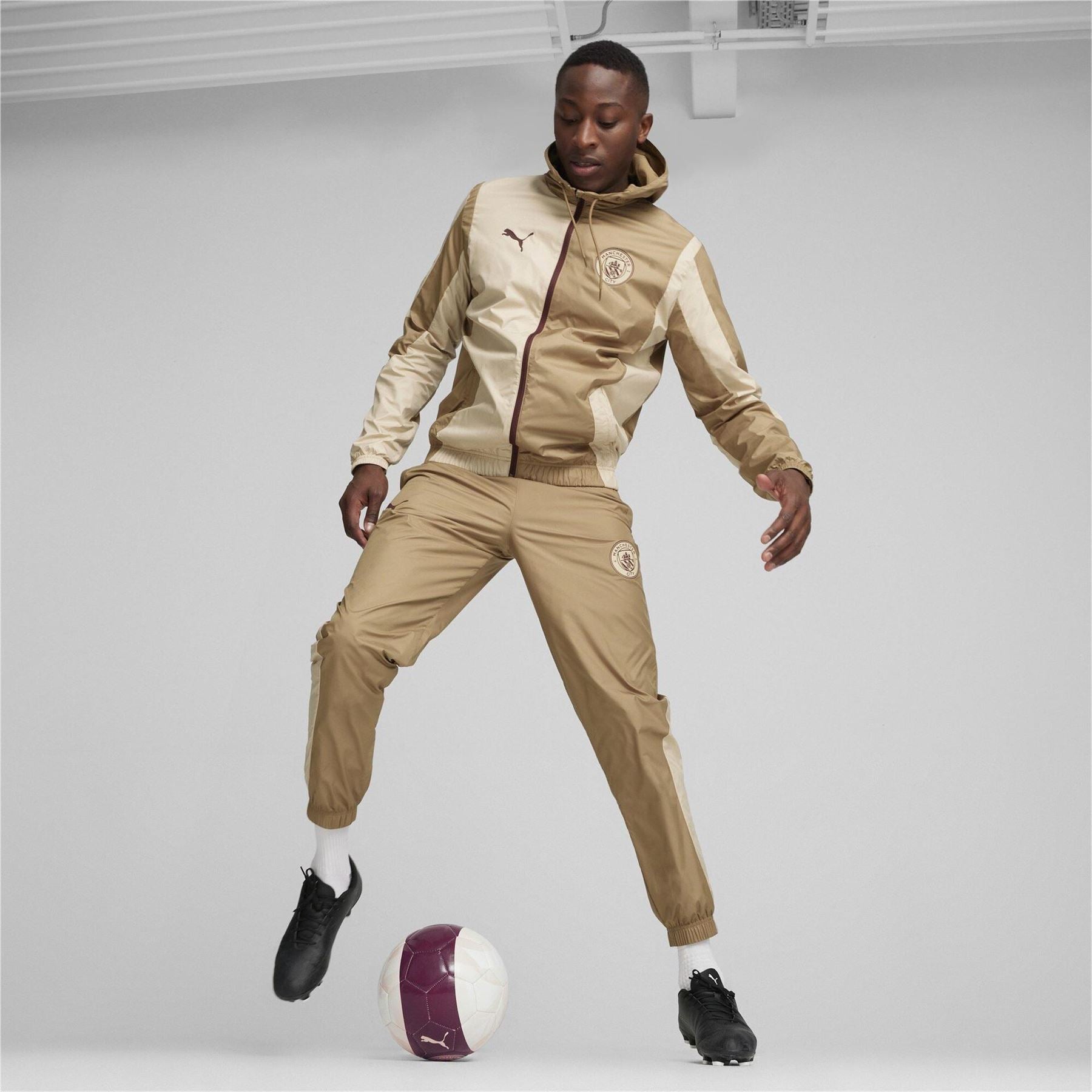 Puma Manchester City Pre Match Woven Jacket Adults