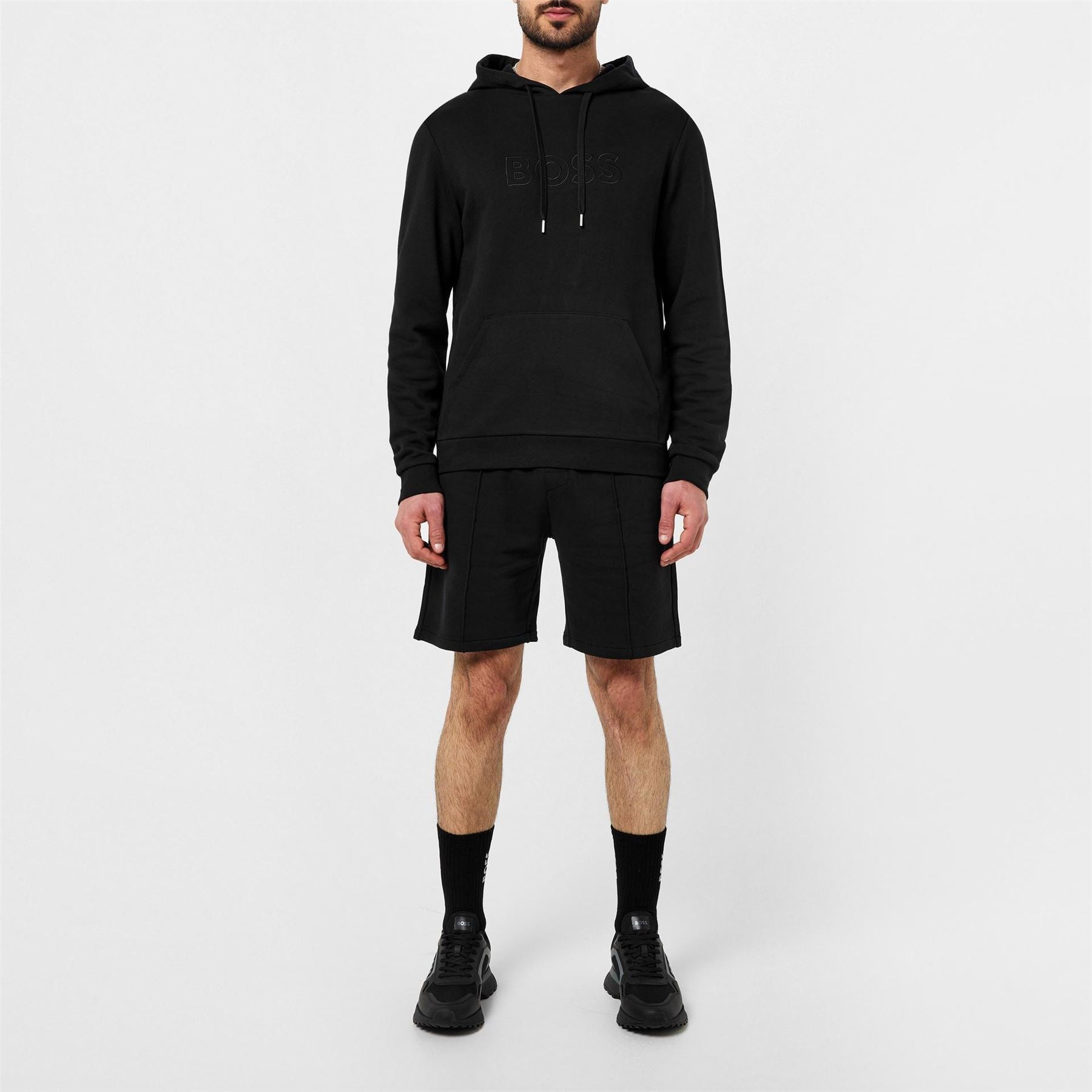 Boss Ticino Fleece Shirt With Two Pocket Shorts