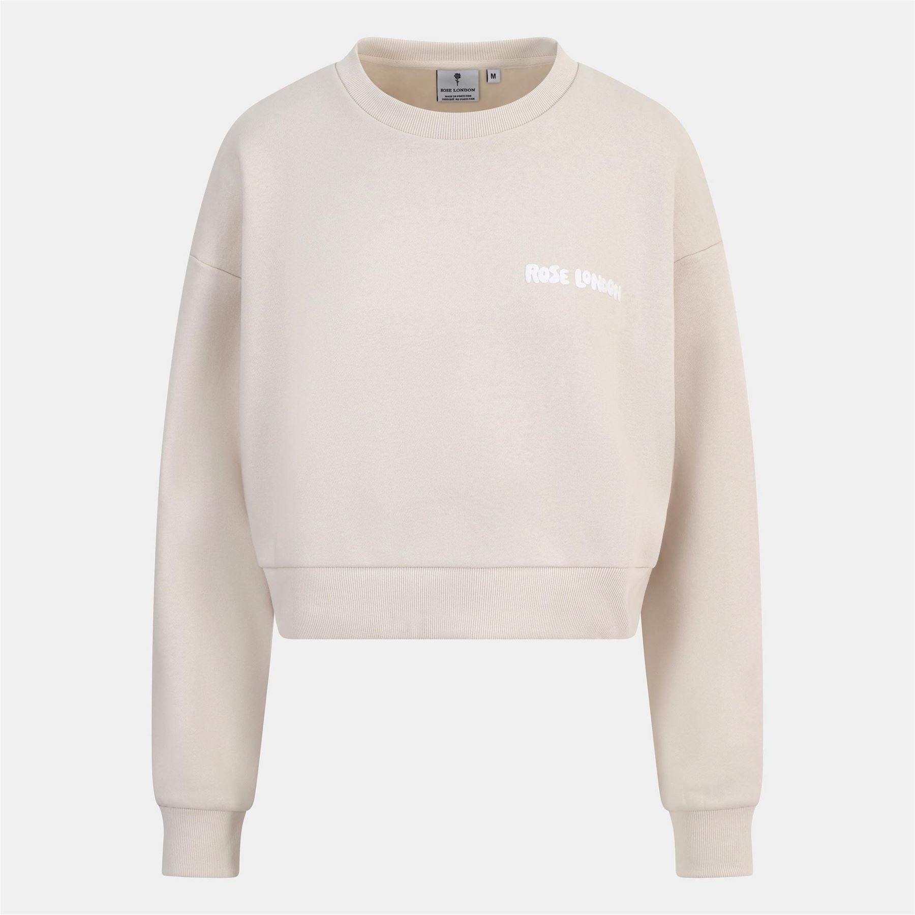 Rose London London Authentic Crop Sweatshirt