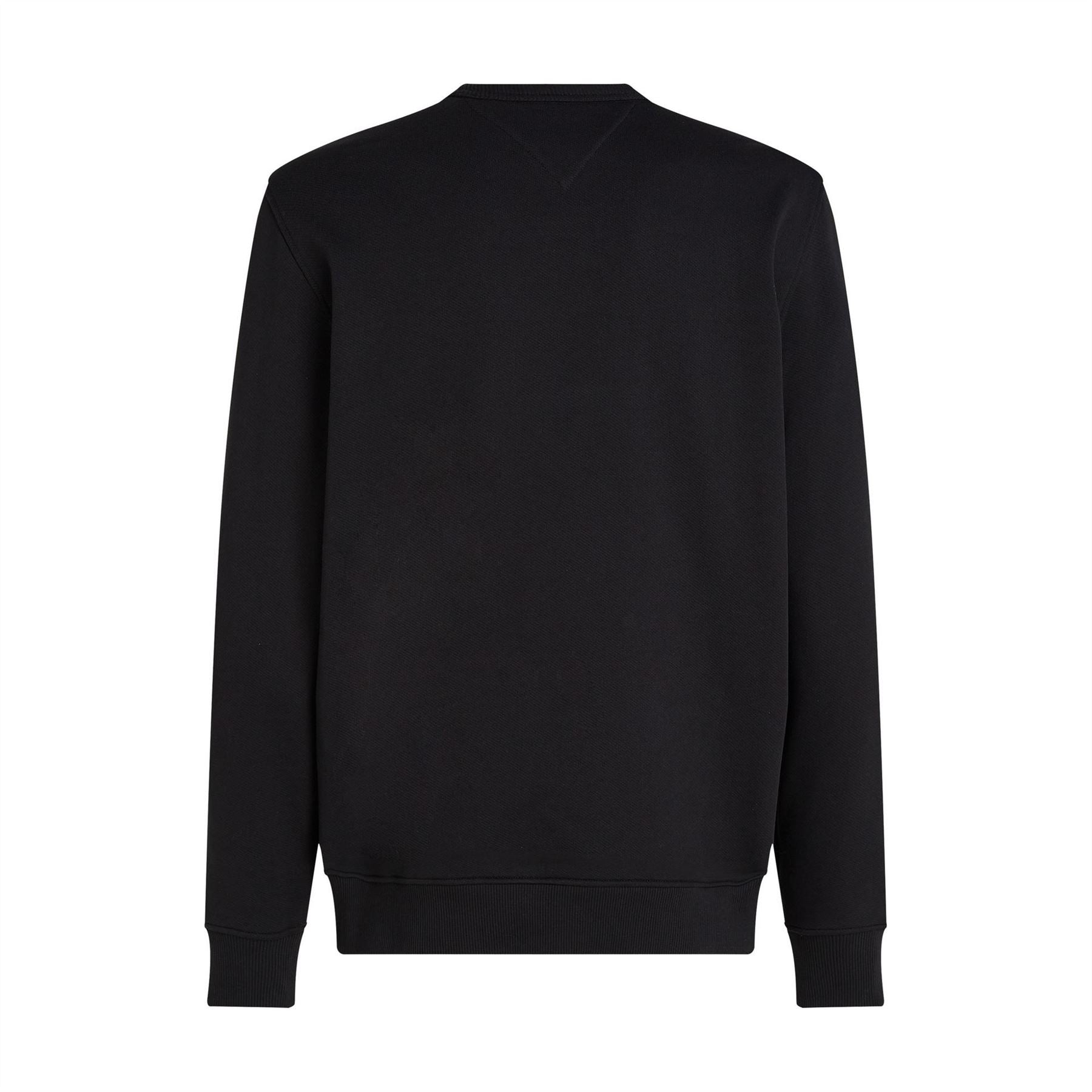 Tommy Jeans TJM Rubber Badge Regular Fit Crew Neck Long Sleeve Sweatshirt