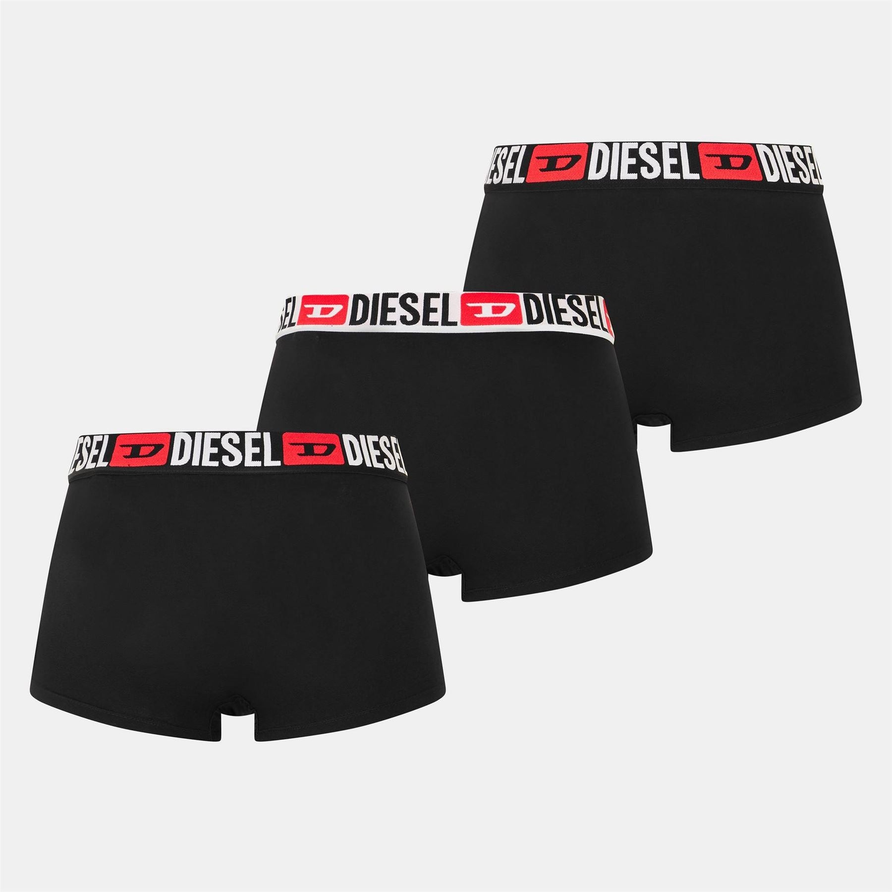 Diesel Damien 3 Pack Plain Boxer Brief