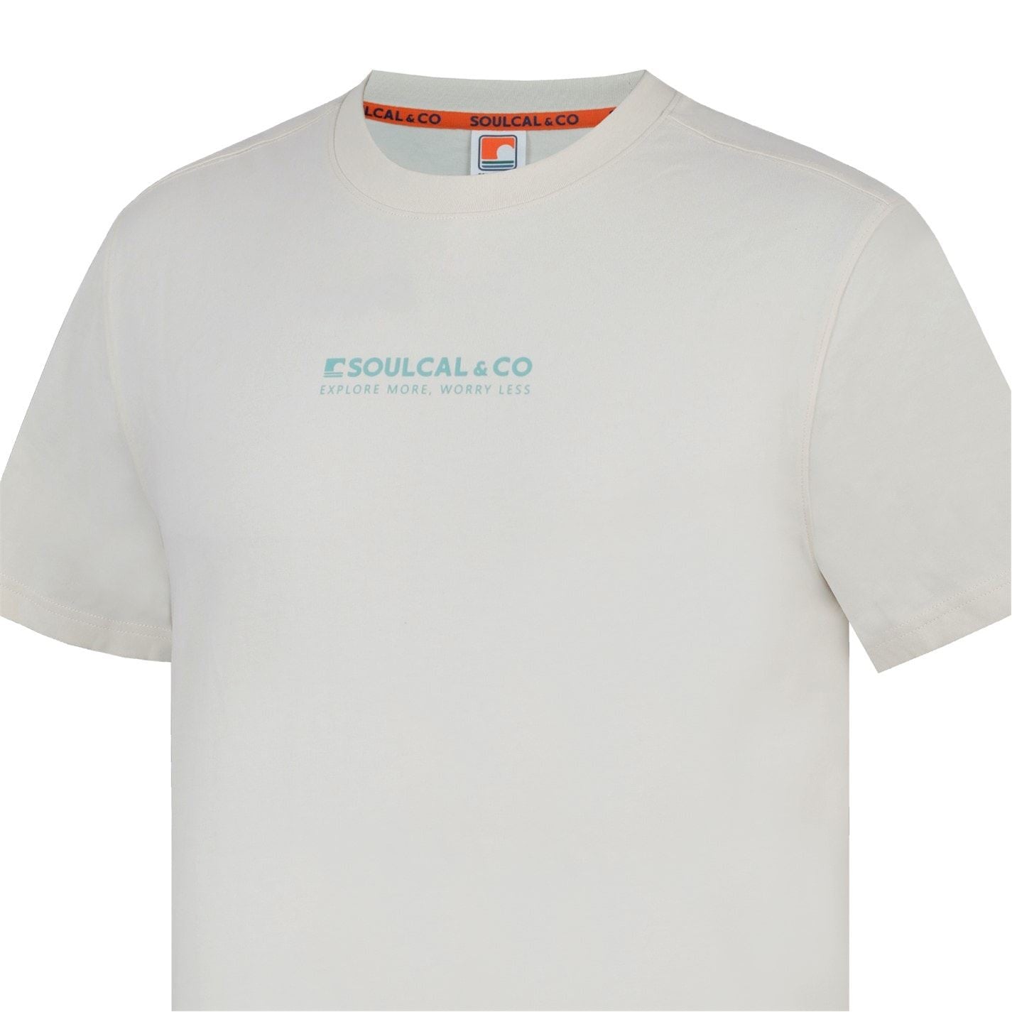 SoulCal Regular Fit Geographic Print Crew Neck T-Shirt