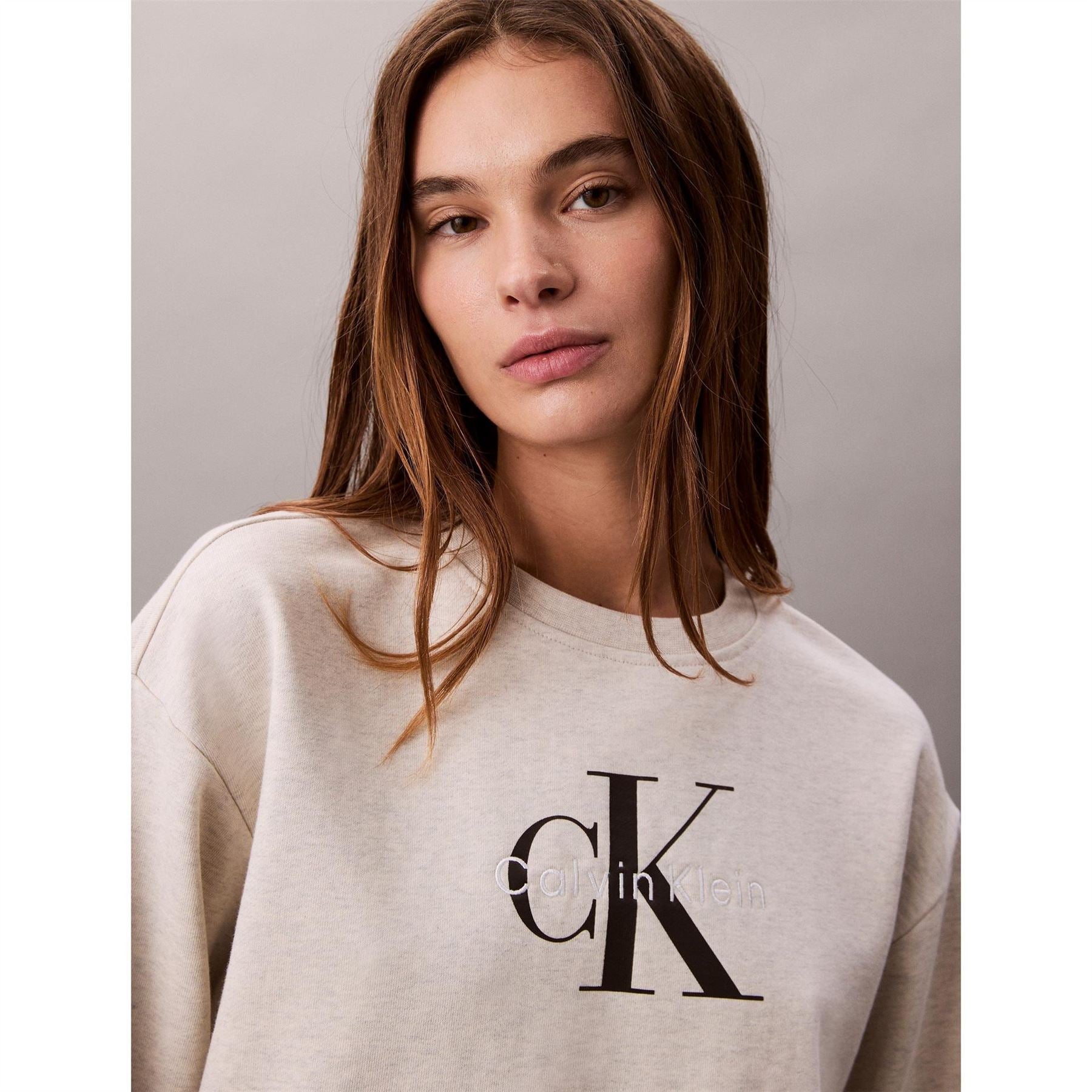 Calvin Klein Jeans Crew Neck Long Sleeve Sweatshirt