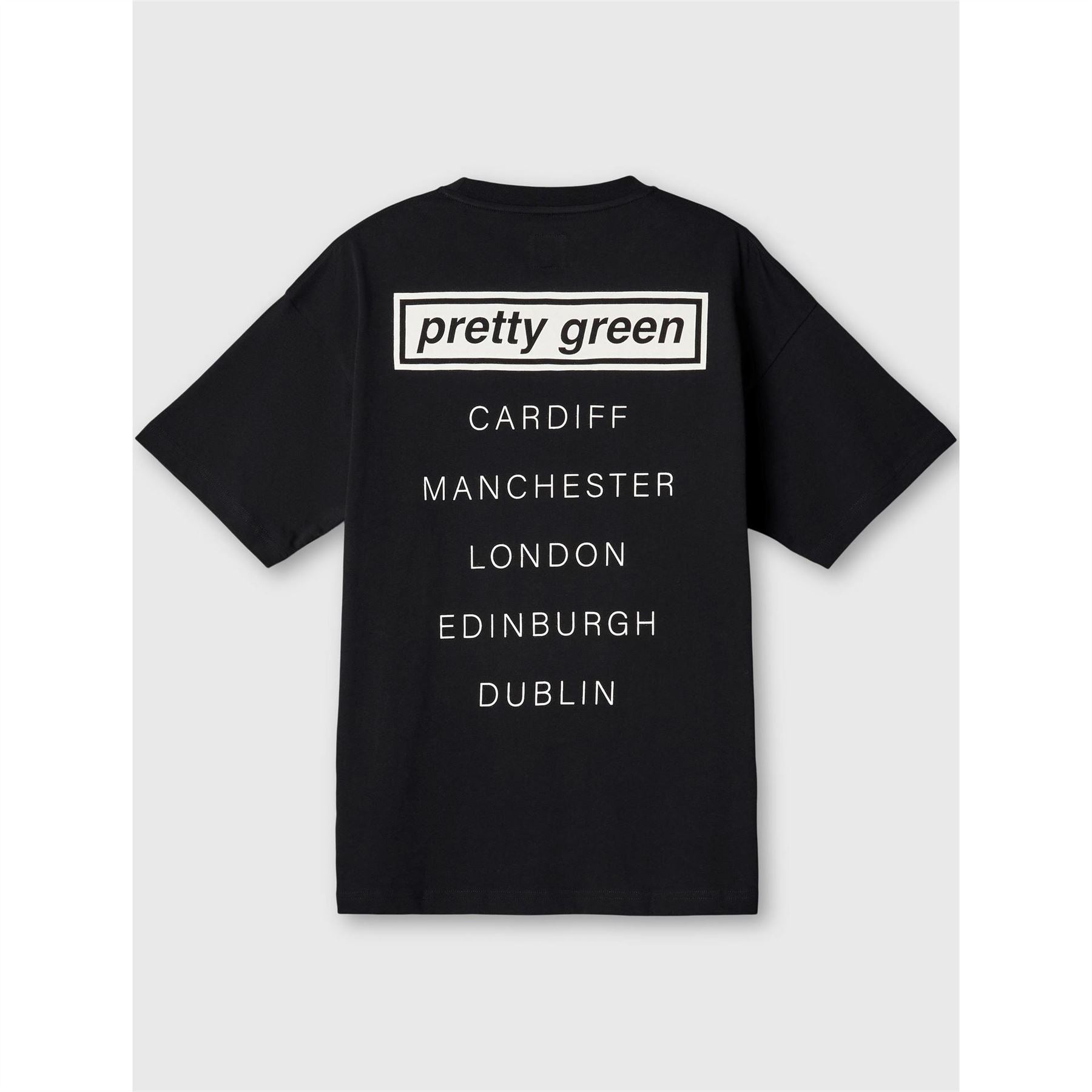 Pretty Green Porsche Live Forever Lettering Graphic T-Shirt