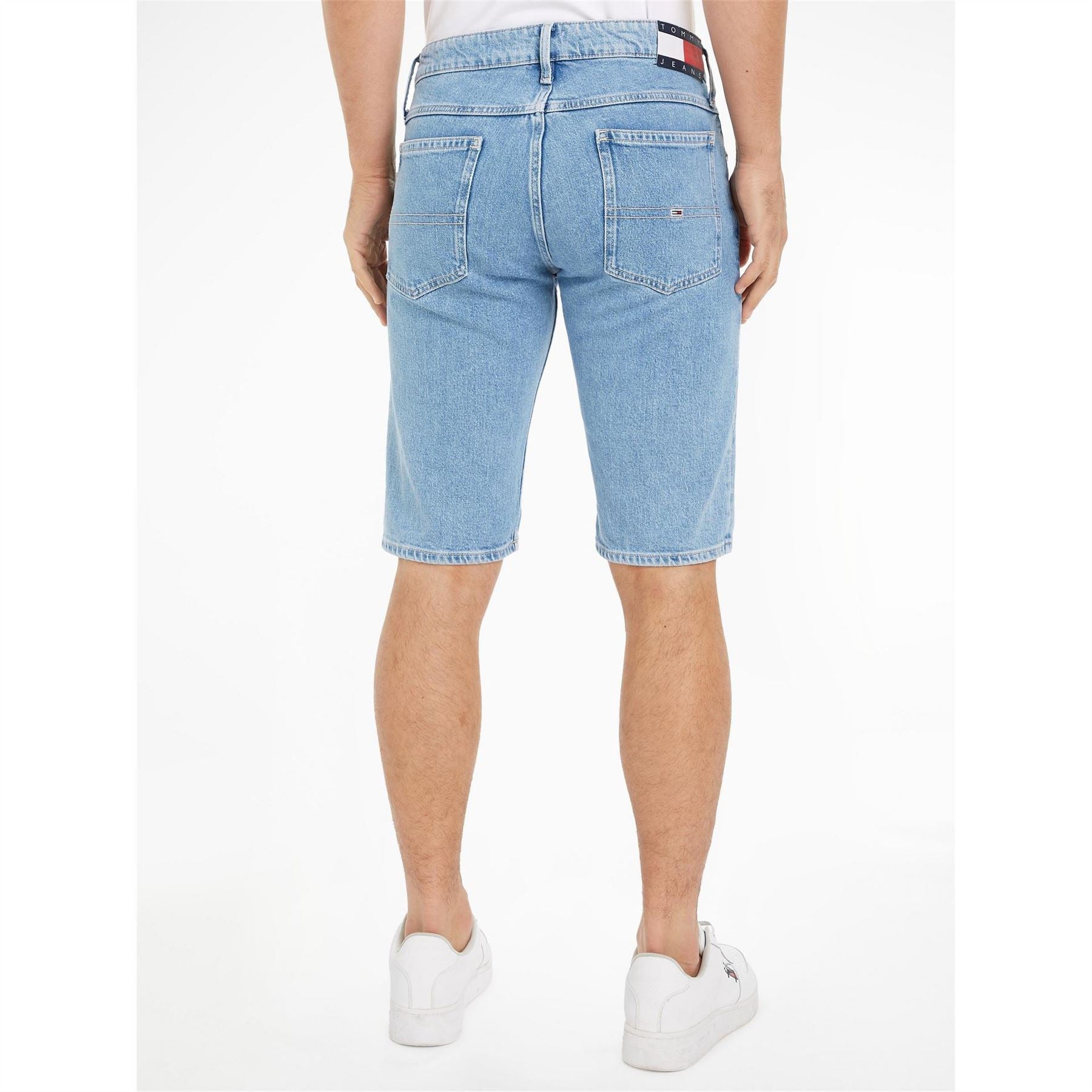 Tommy Jeans Denim Bermuda Shorts Light Wash
