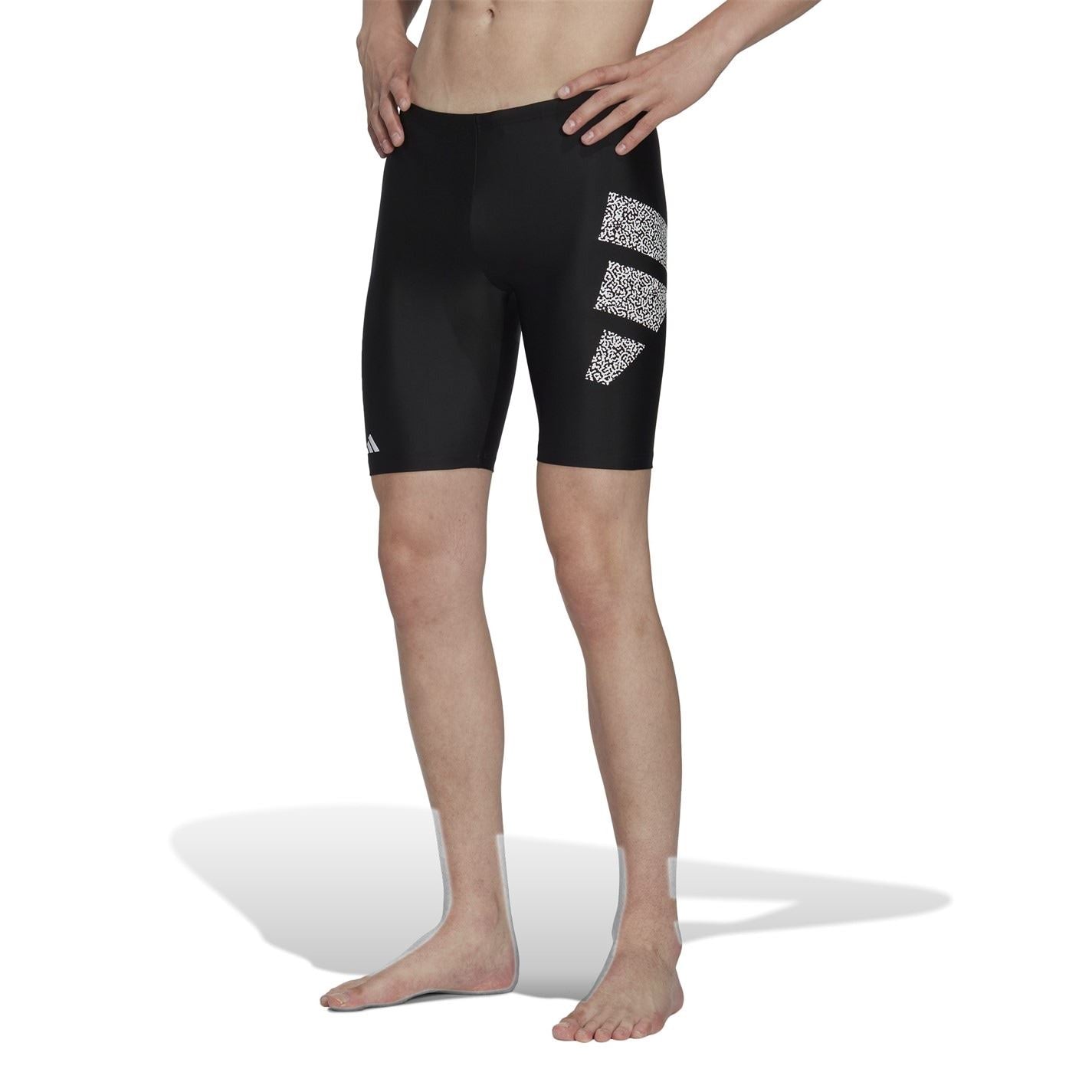 adidas Mens Branded Swim Jammers