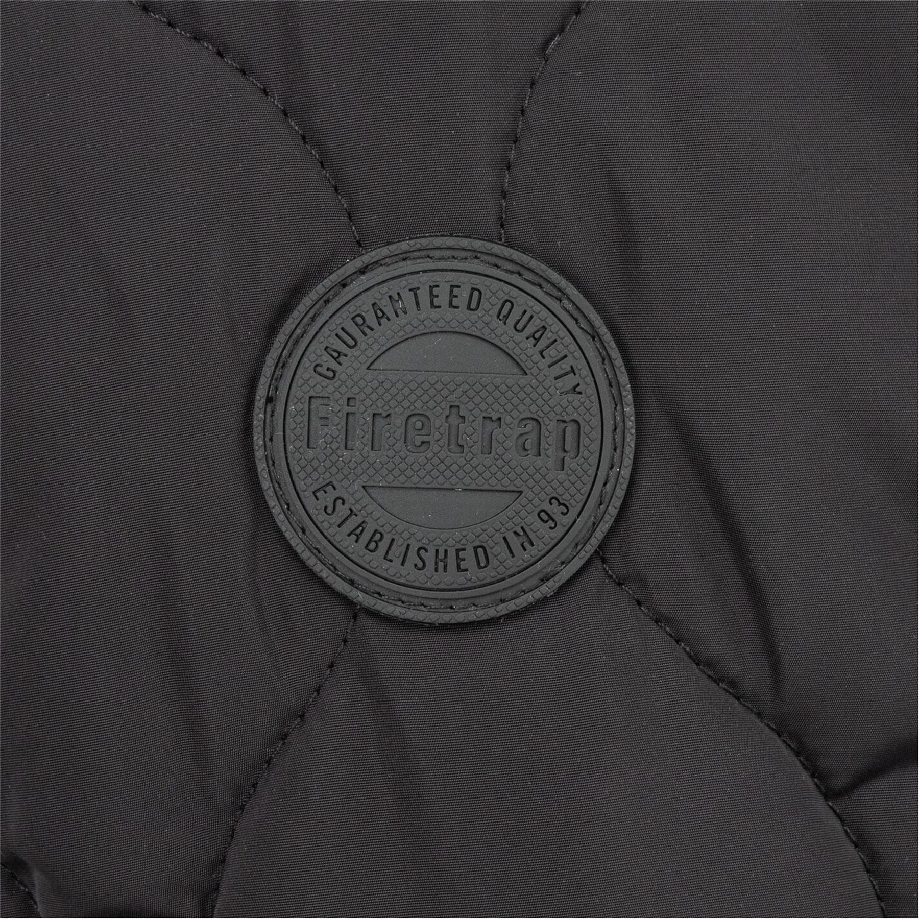 Firetrap Kingdom Quilted Long Sleeve Jacket