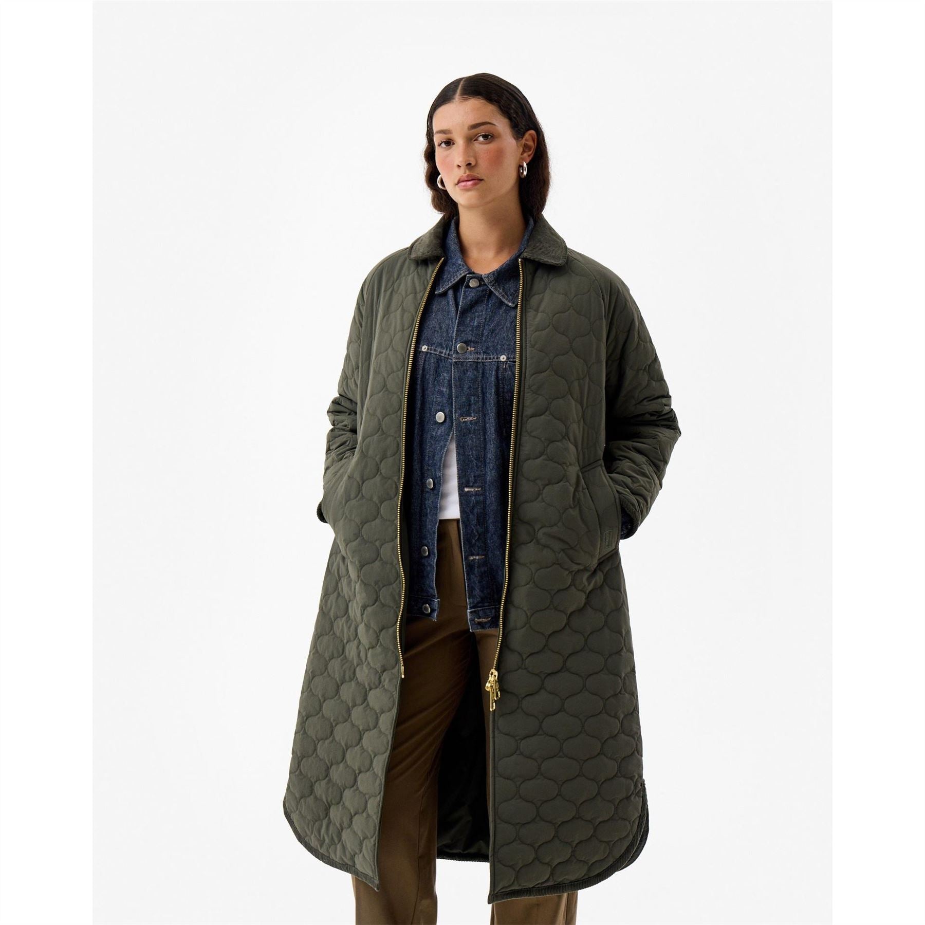 Hunter Fionn Lng Quilted Jacket