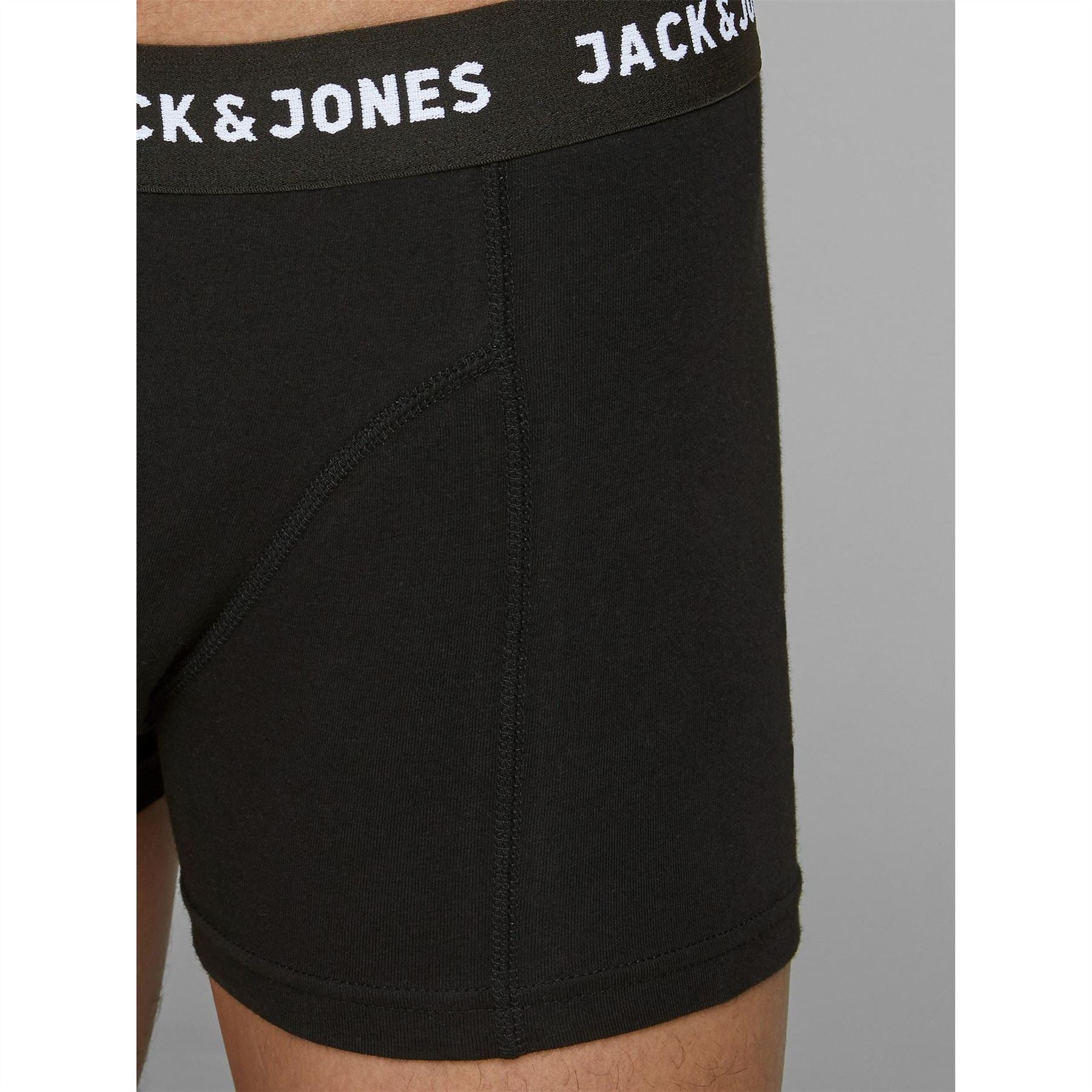 Jack and Jones Mens Anthony 3 Pack Boxer Trunk
