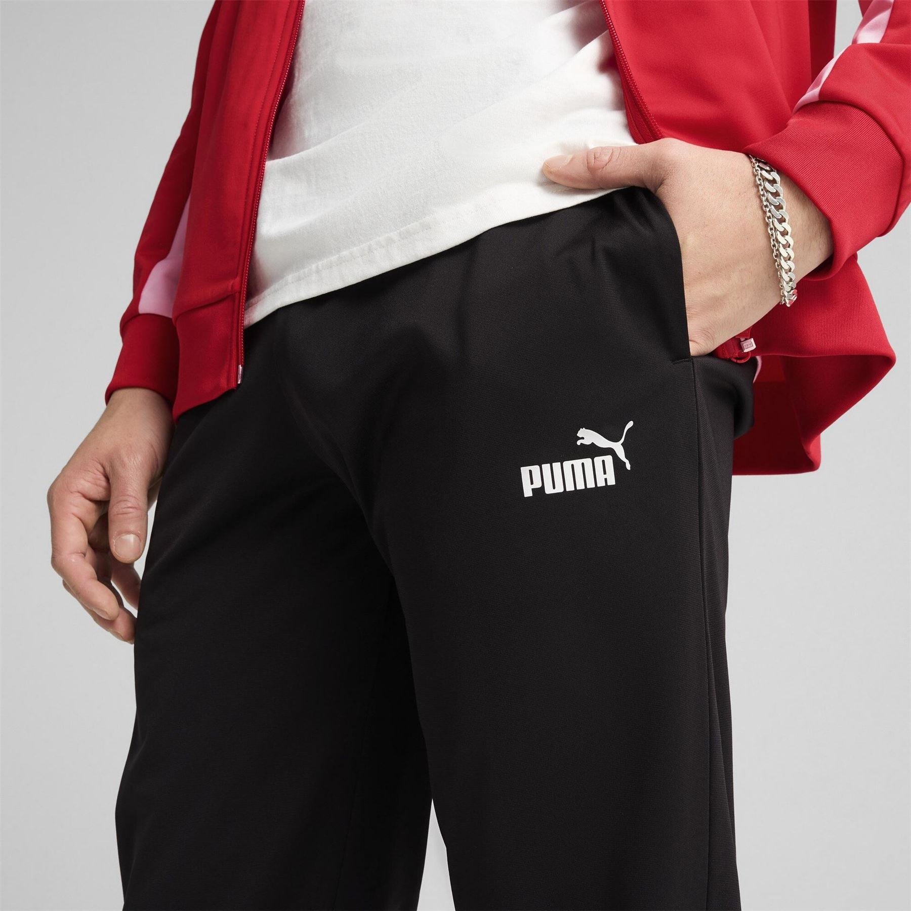 Puma Colorblock Suit Poly Tracksuit