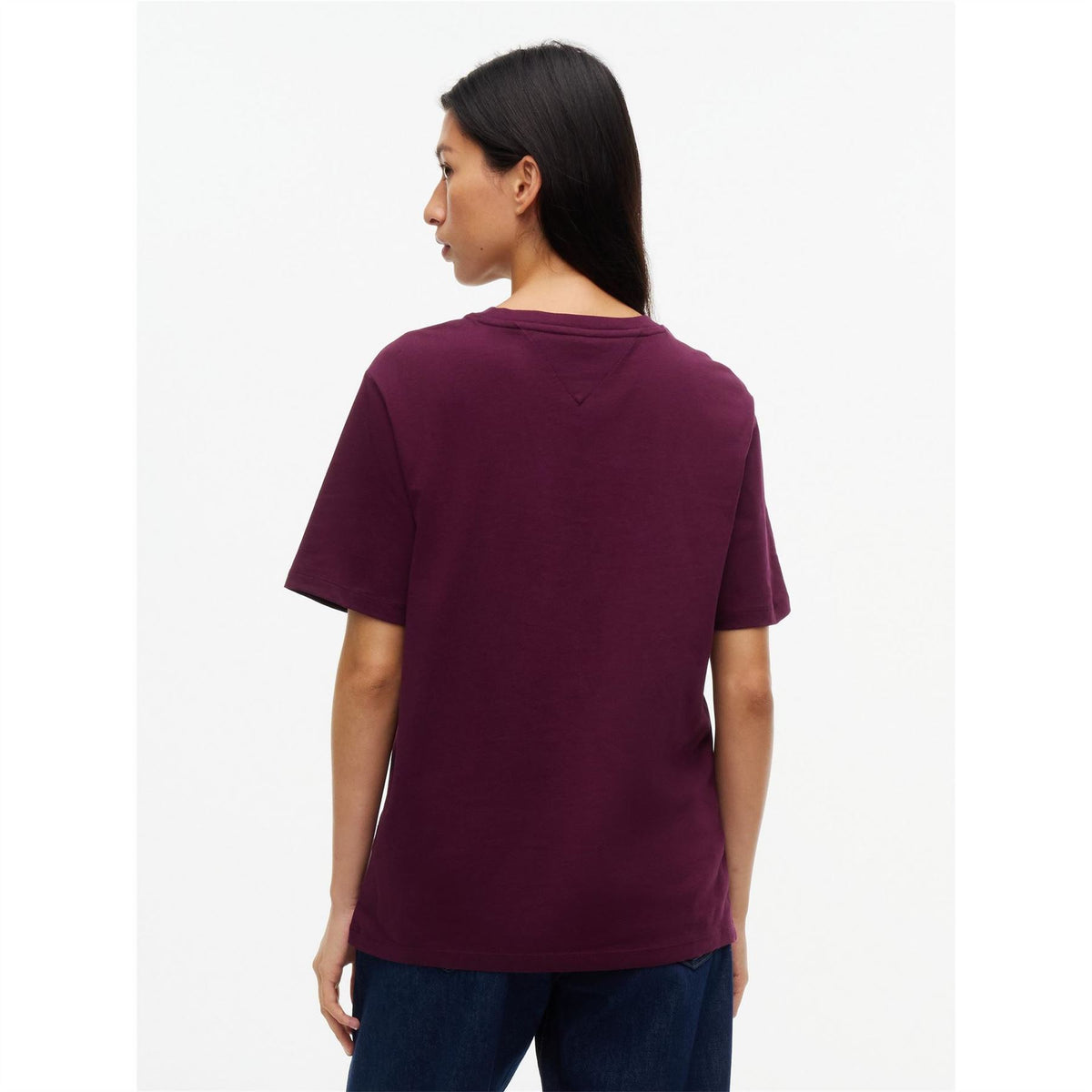 Tommy Jeans Arch Cotton Crew Neck Short Sleeve T-Shirt