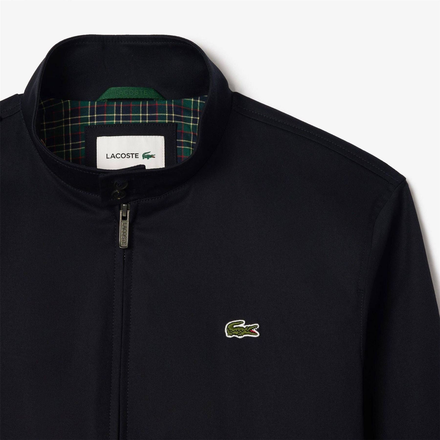 Lacoste Twill Cotton Long Sleeve Harrington Jacket