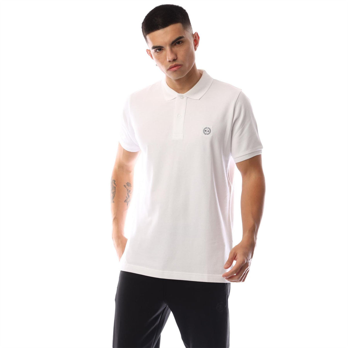 Marshall Artist Siren Collared Neck Short Sleeve Polo Shirt