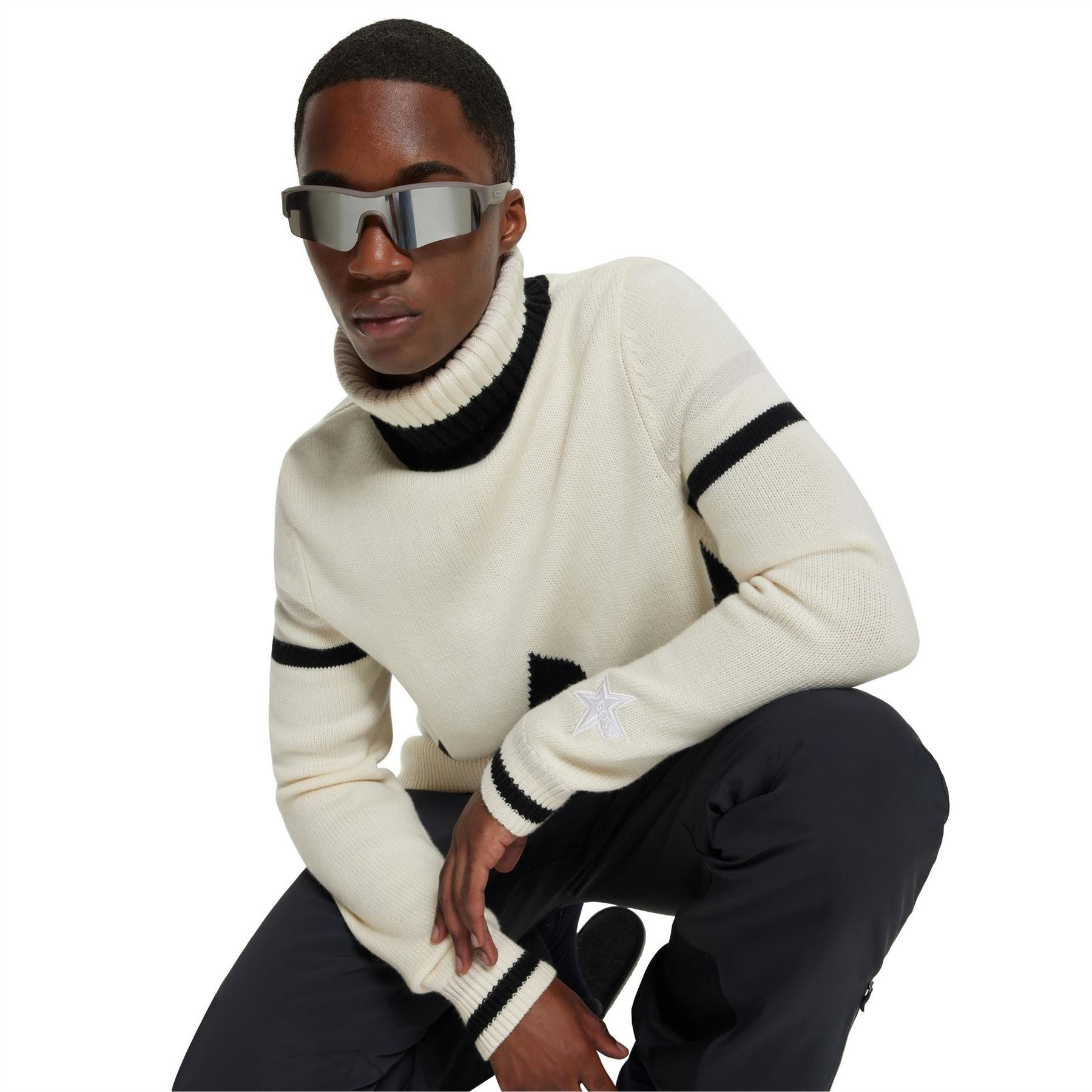 Boss Turtle Neck Long Sleeve Sweater
