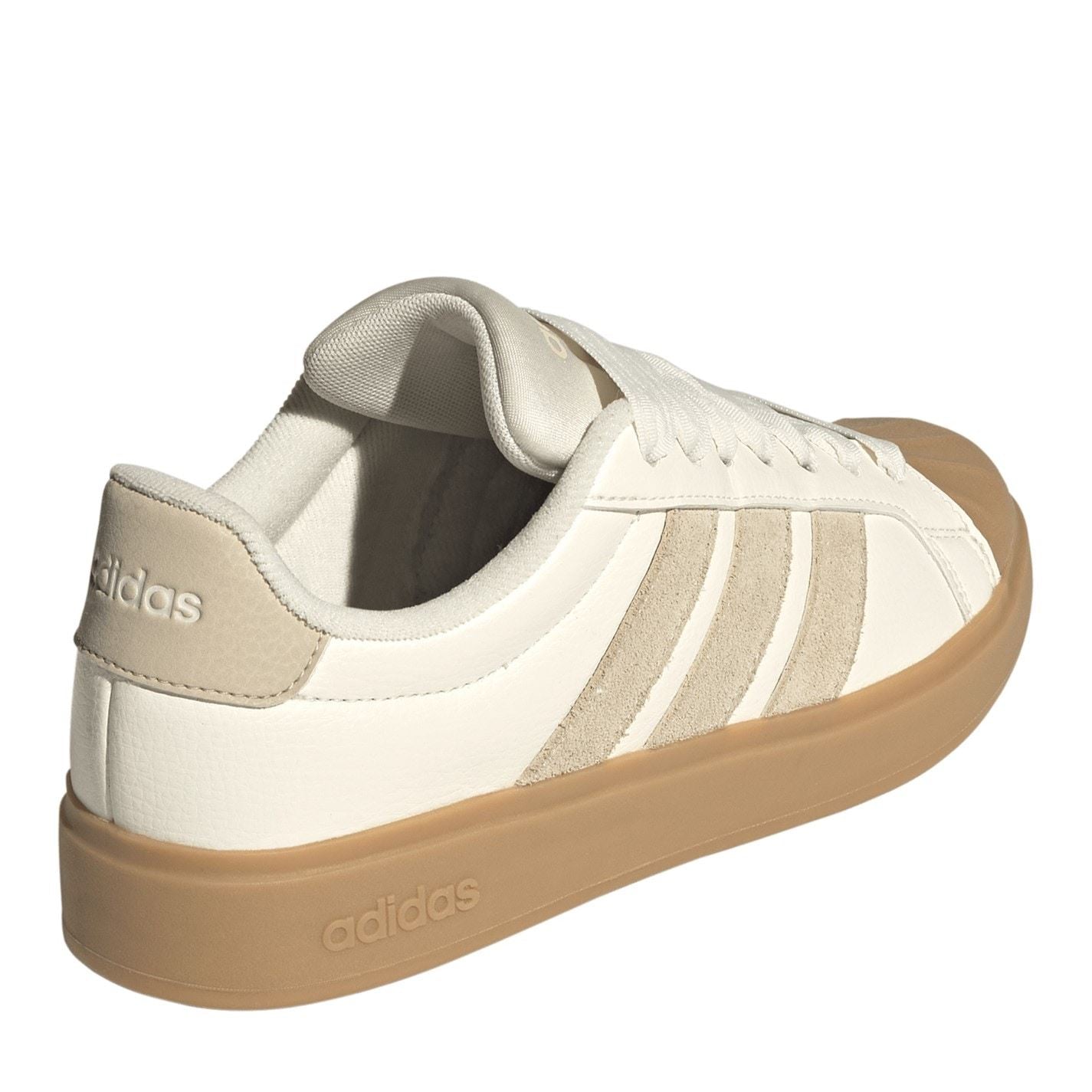 adidas Streetalk Shell Toe Lace-Up Low Top Sneakers