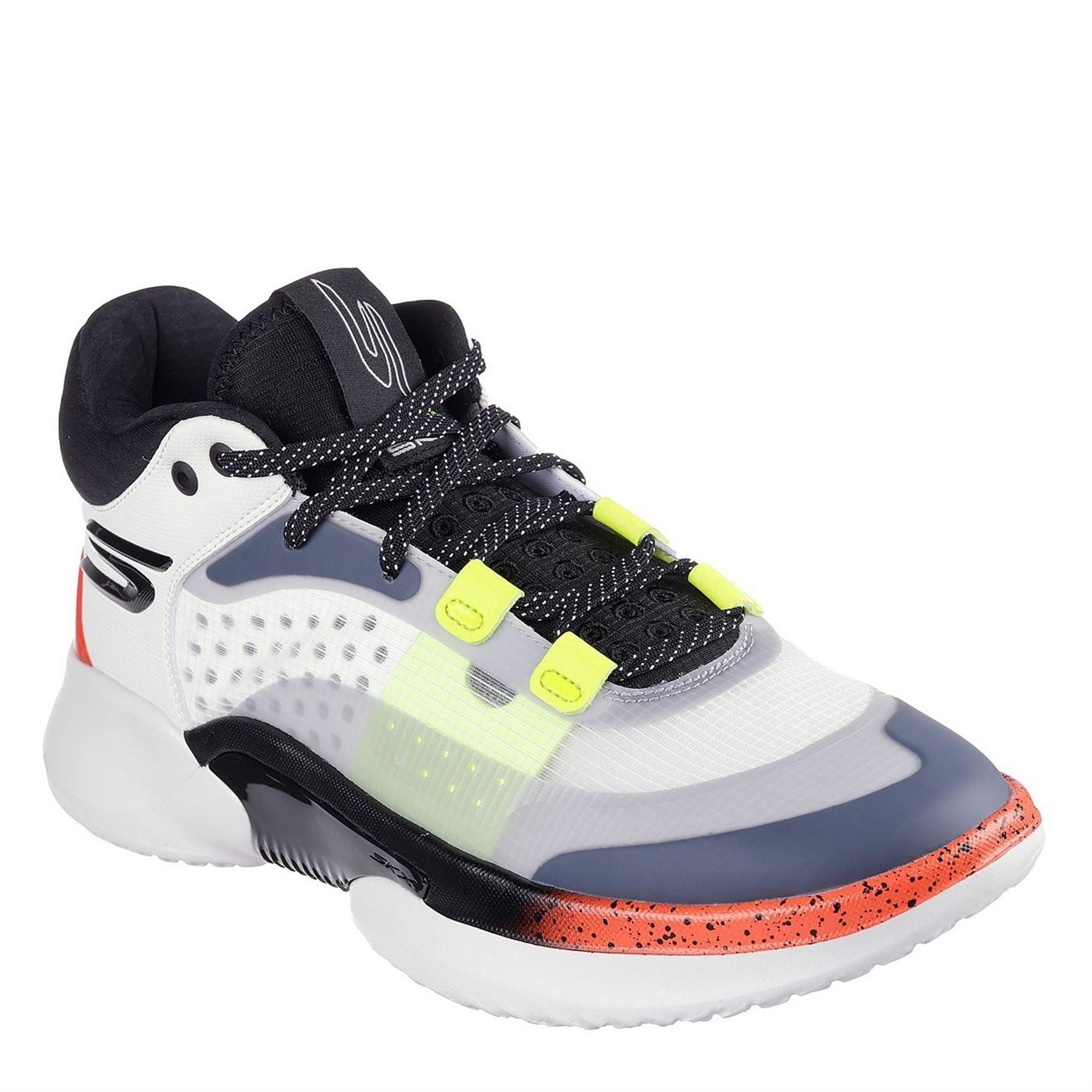 Skechers Basketball Resagrip Speckled Flat Heel Sneakers
