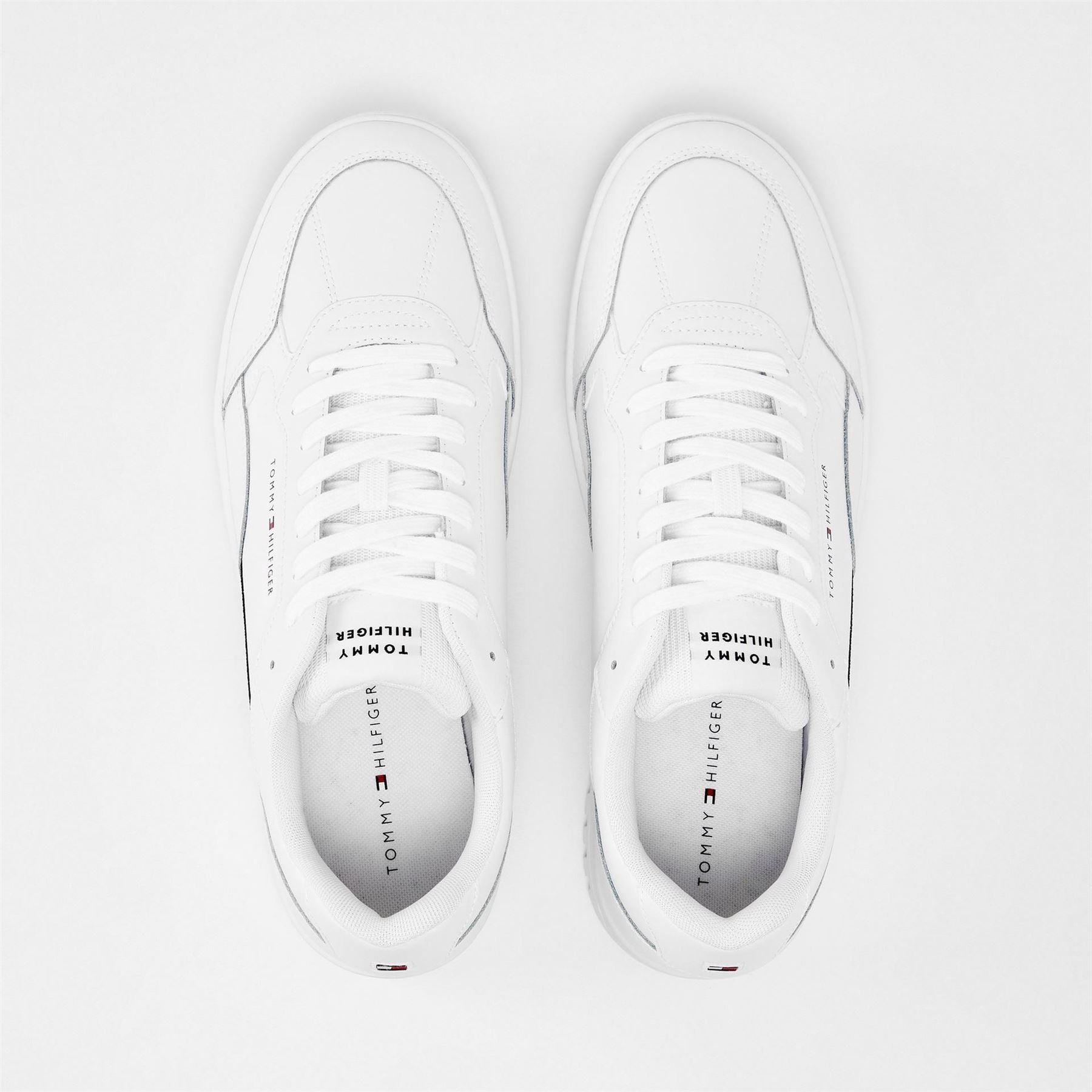 Tommy Hilfiger Basket Stripe Lace-Up Low Top Sneakers