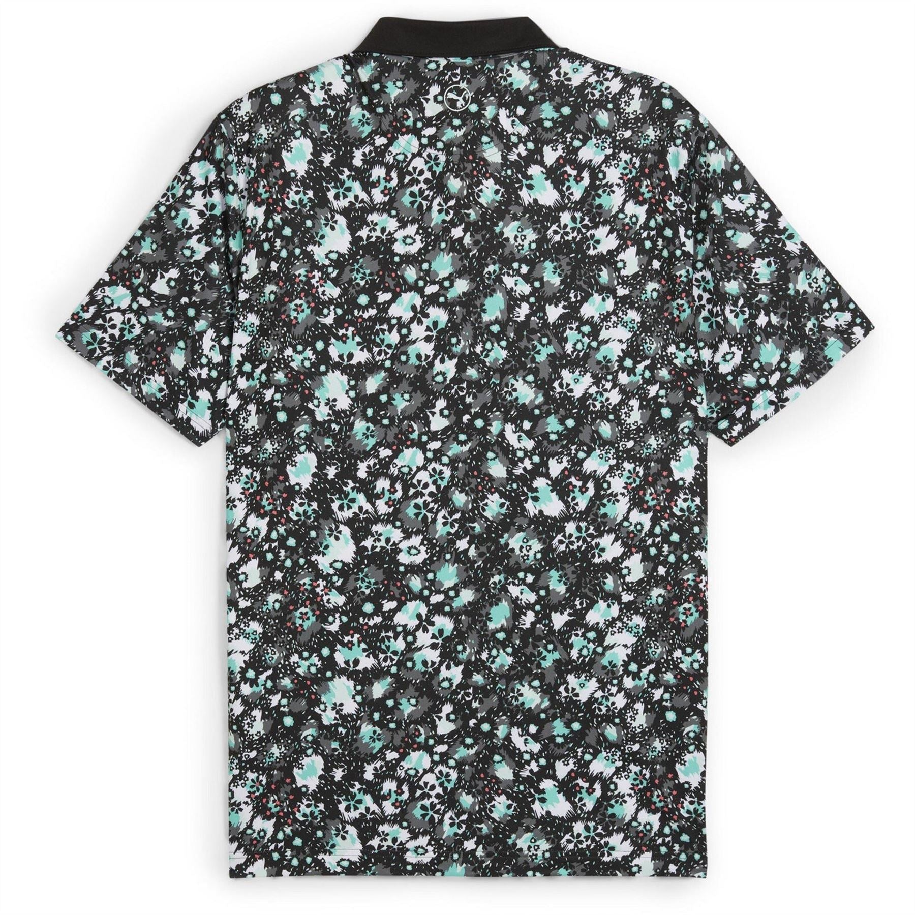 Puma Mens Cloudspun Abstract Camo Polo Shirt