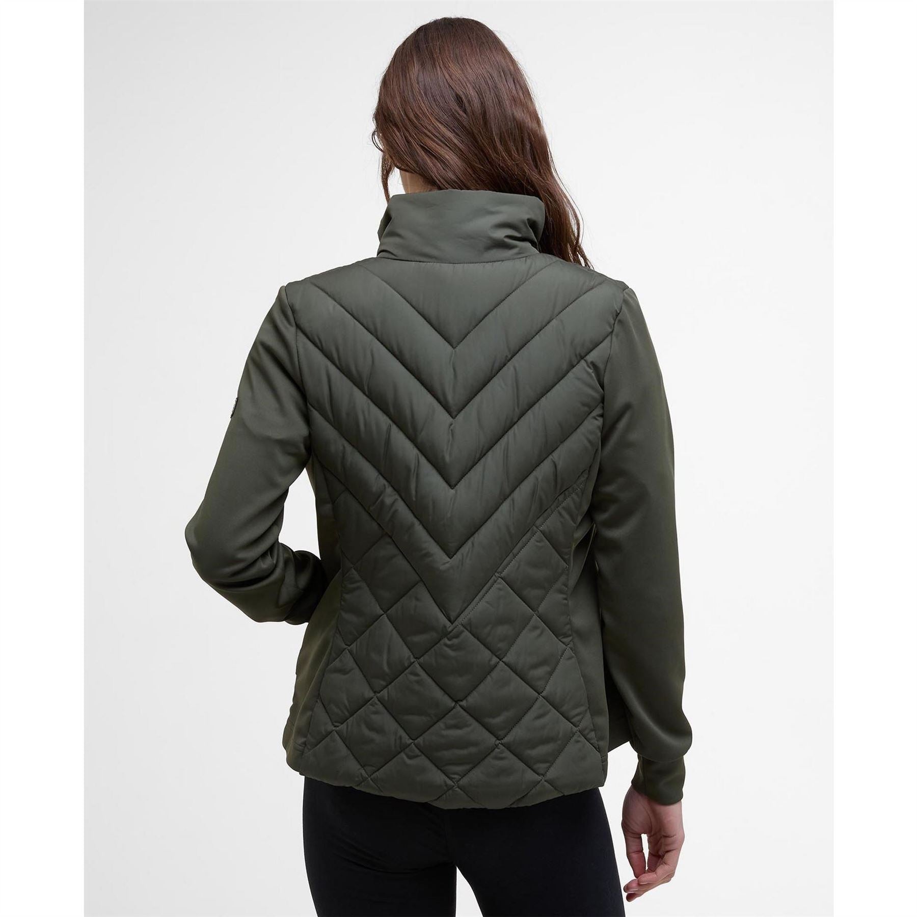 Barbour International Quilted Fleece Top