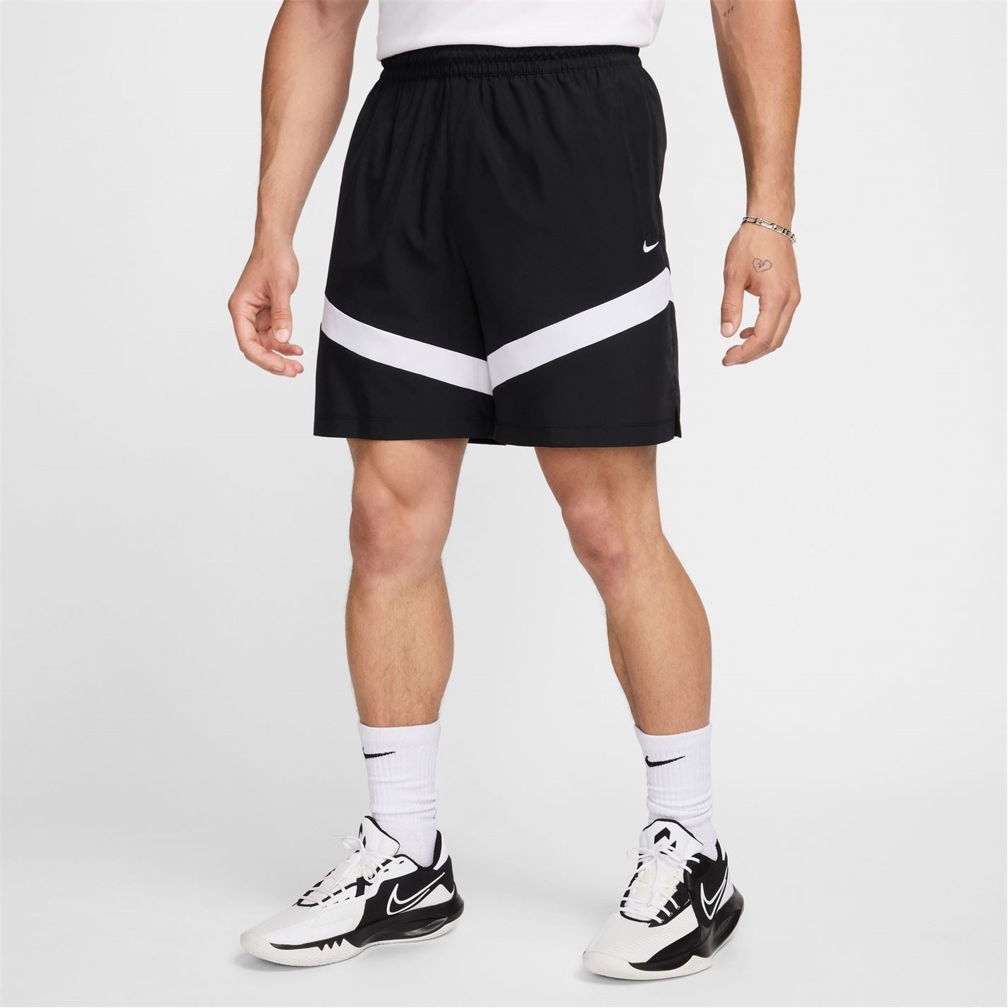 Nike Mens Dri Fit Icon 8 Basketball Shorts