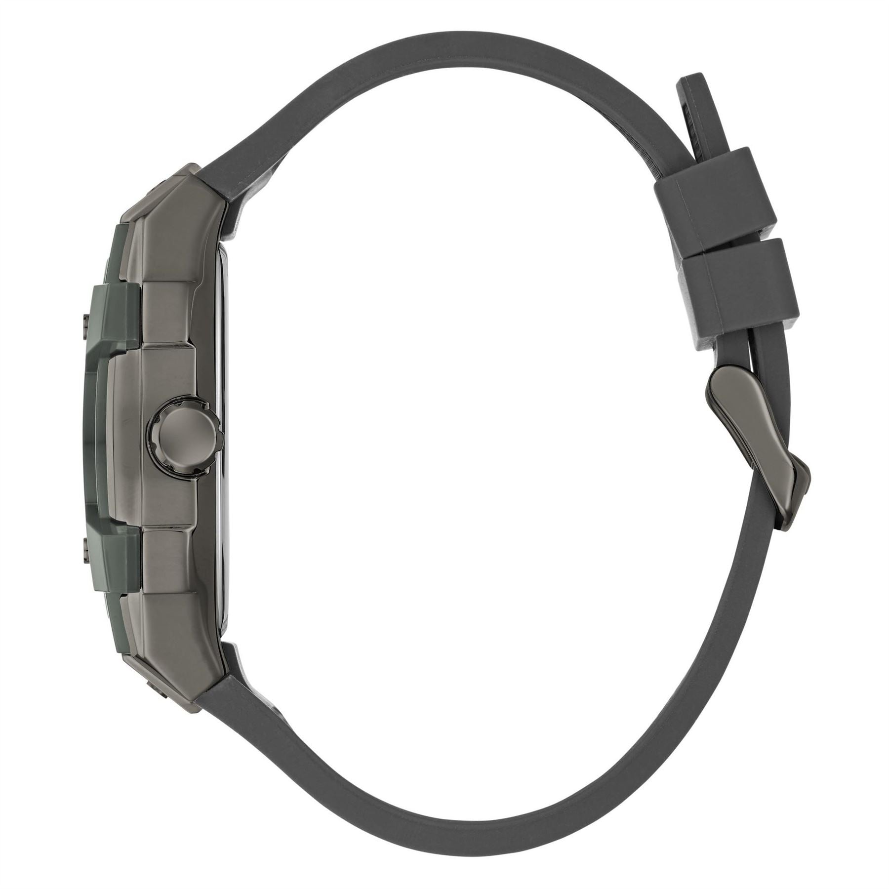 Guess Phoenix Rubber Single Wrap Strap Analogue Fashion Watch