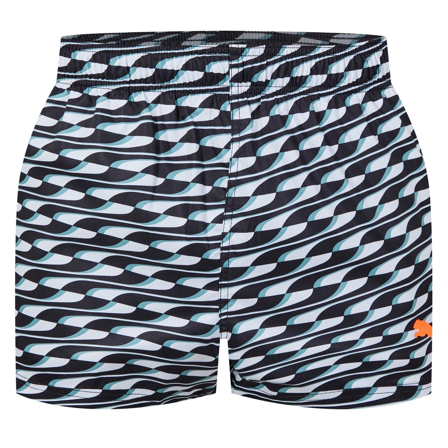 Puma Wave Patterned Swim Shorts