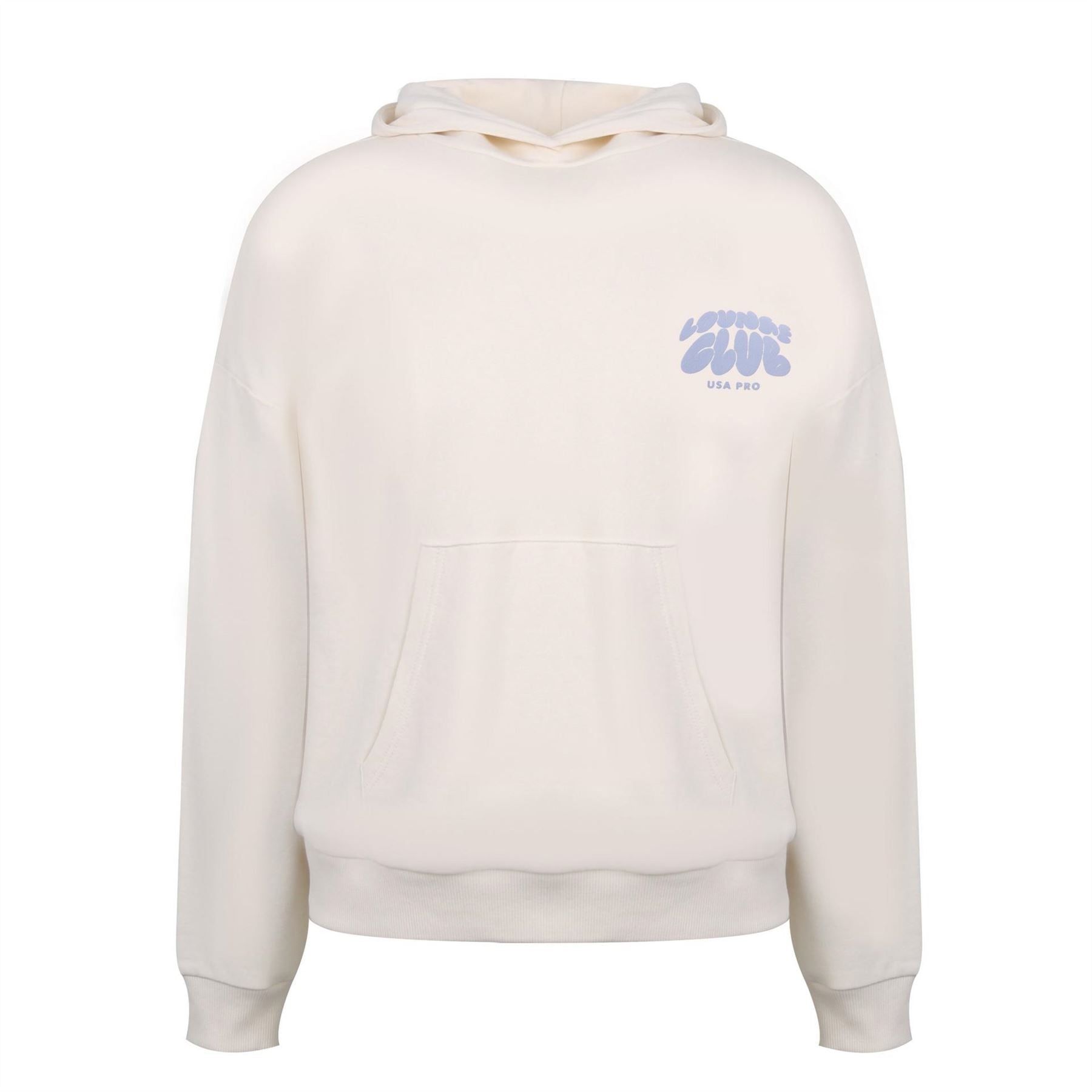 USA Pro Bubble Hooded Neck Long Sleeve Sweatshirt