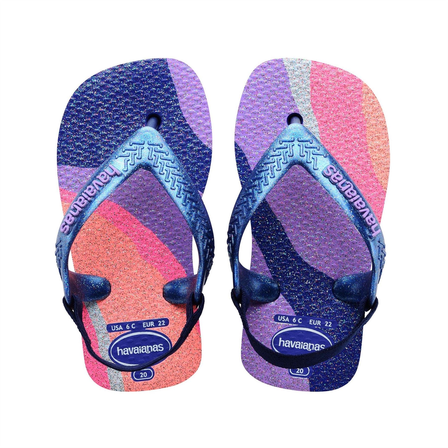 Havaianas Kids Baby Palette Glow Velvet Rose Flip Flops